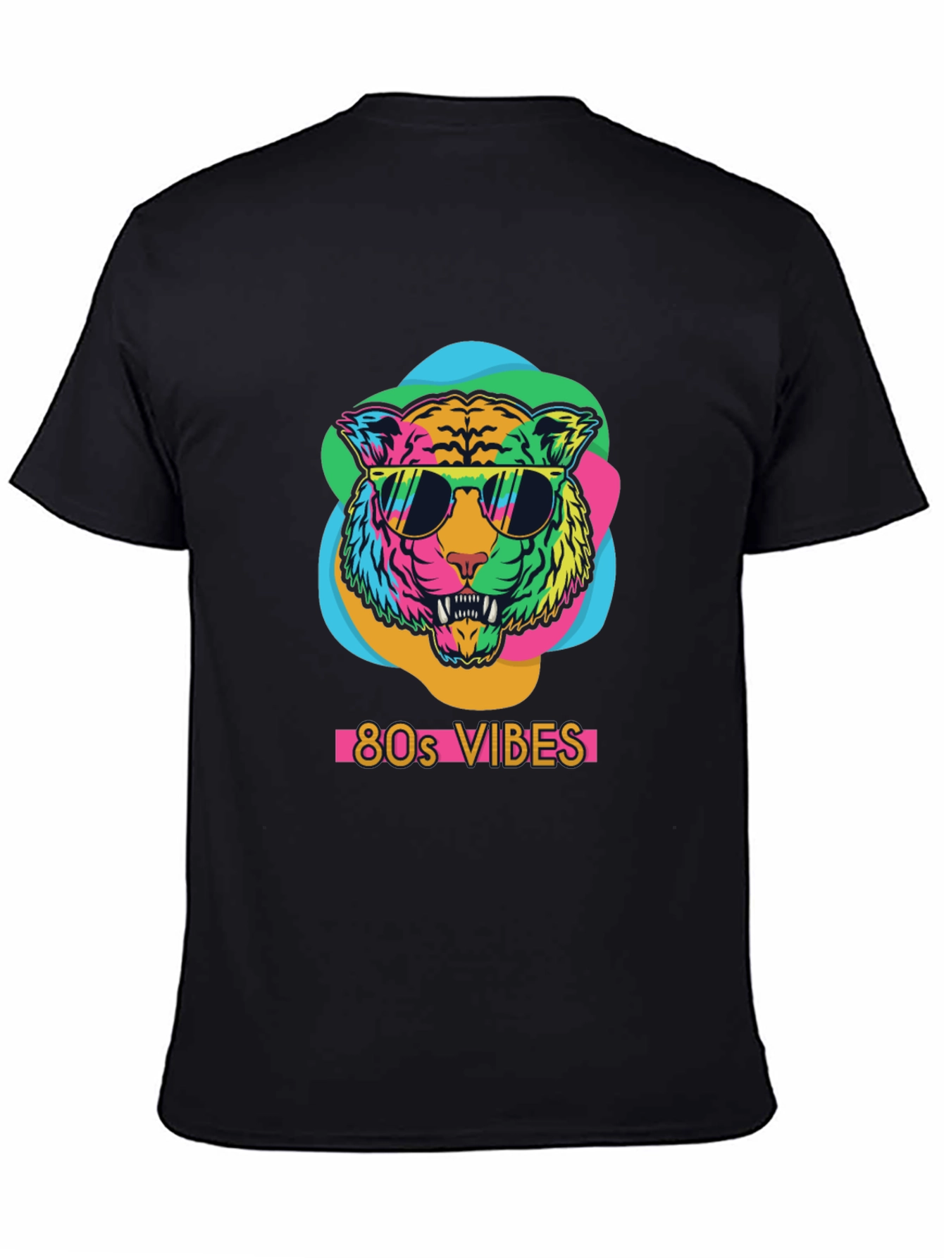 80s Vibes Tiger Graphic Tee