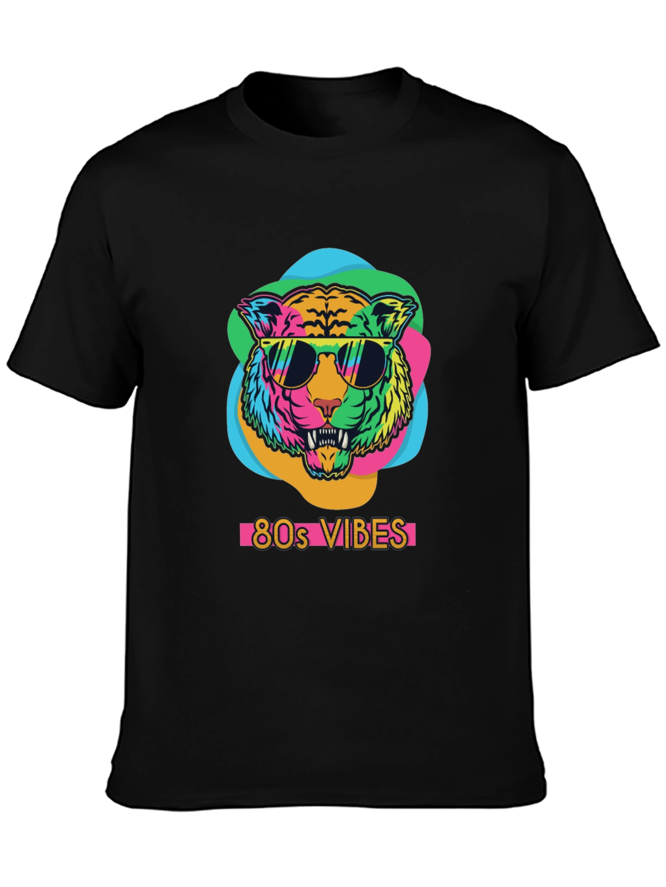 80s Vibes Tiger Graphic Tee