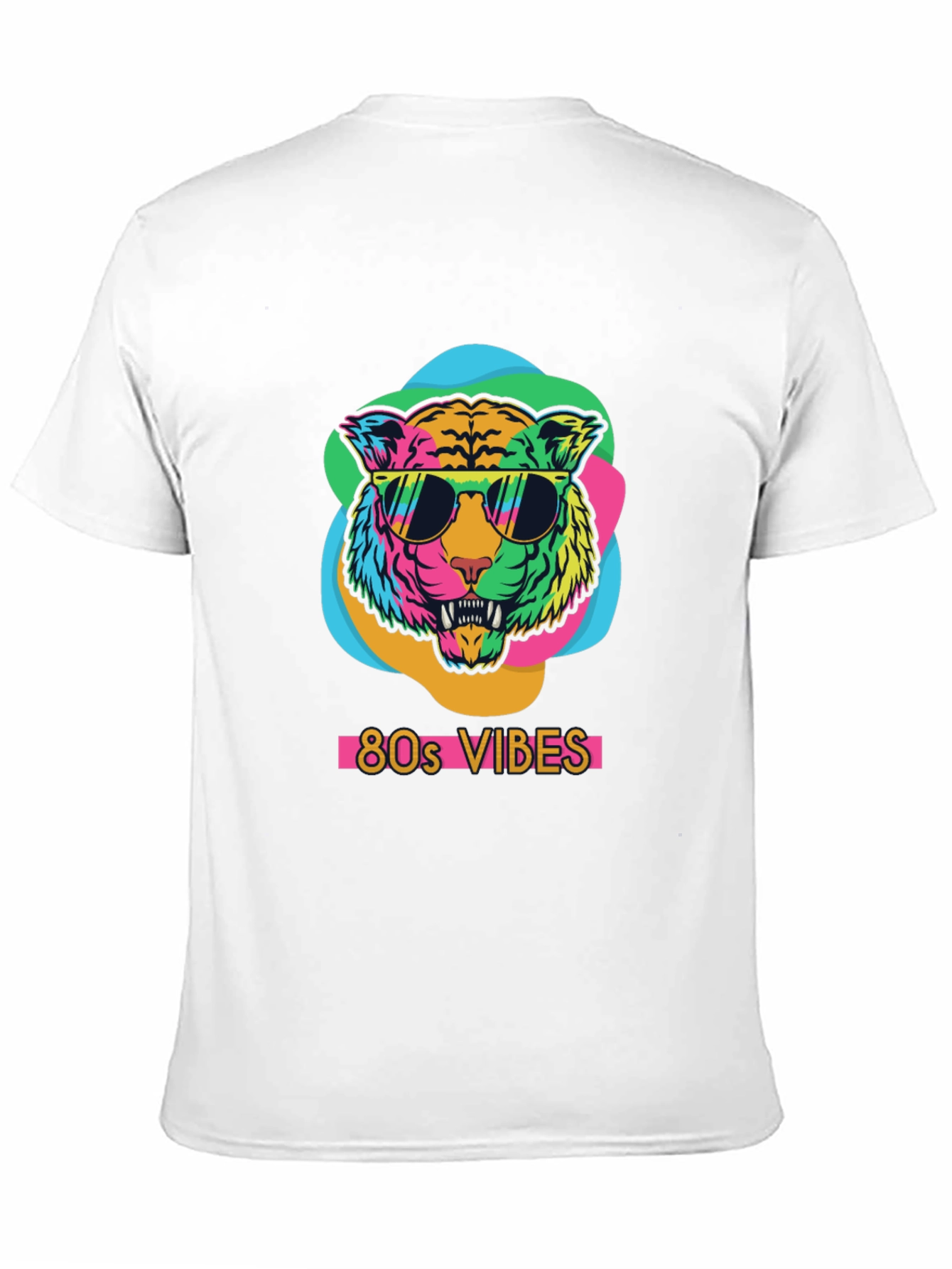 80s Vibes Tiger Graphic Tee