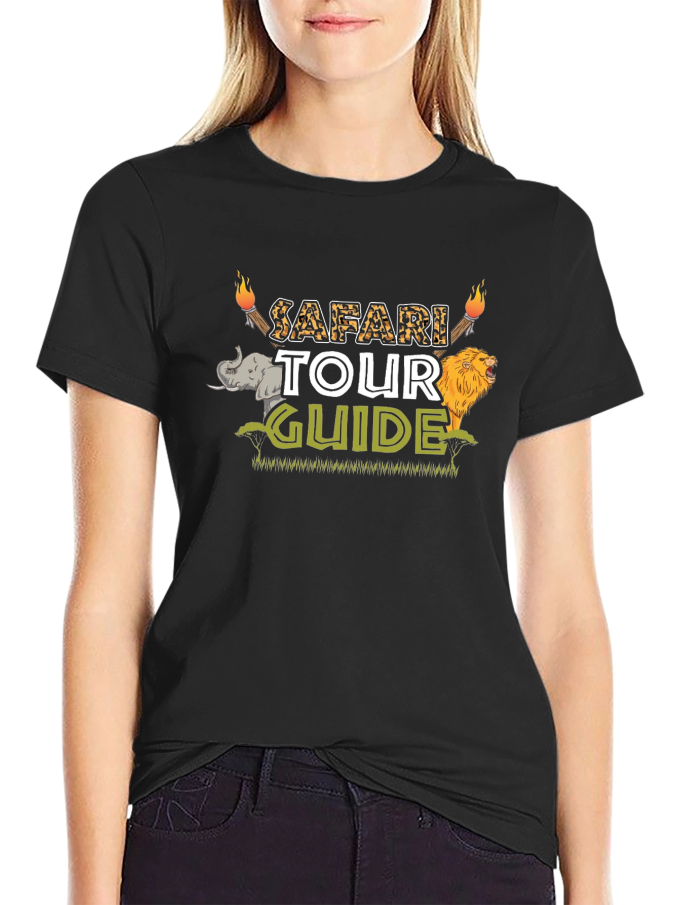 Safari Tour Guide Graphic Tee
