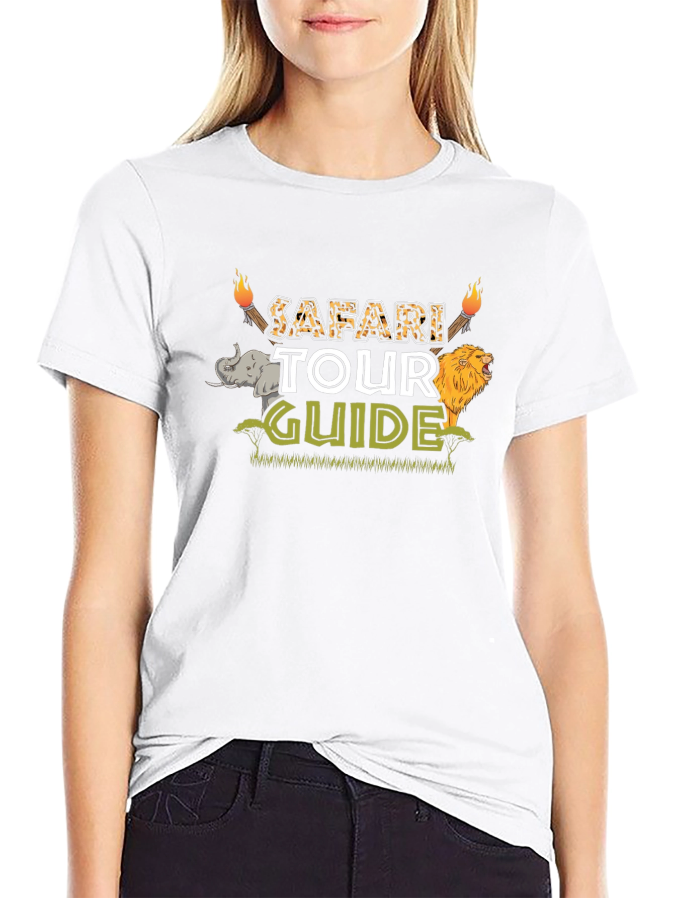 Safari Tour Guide Graphic Tee