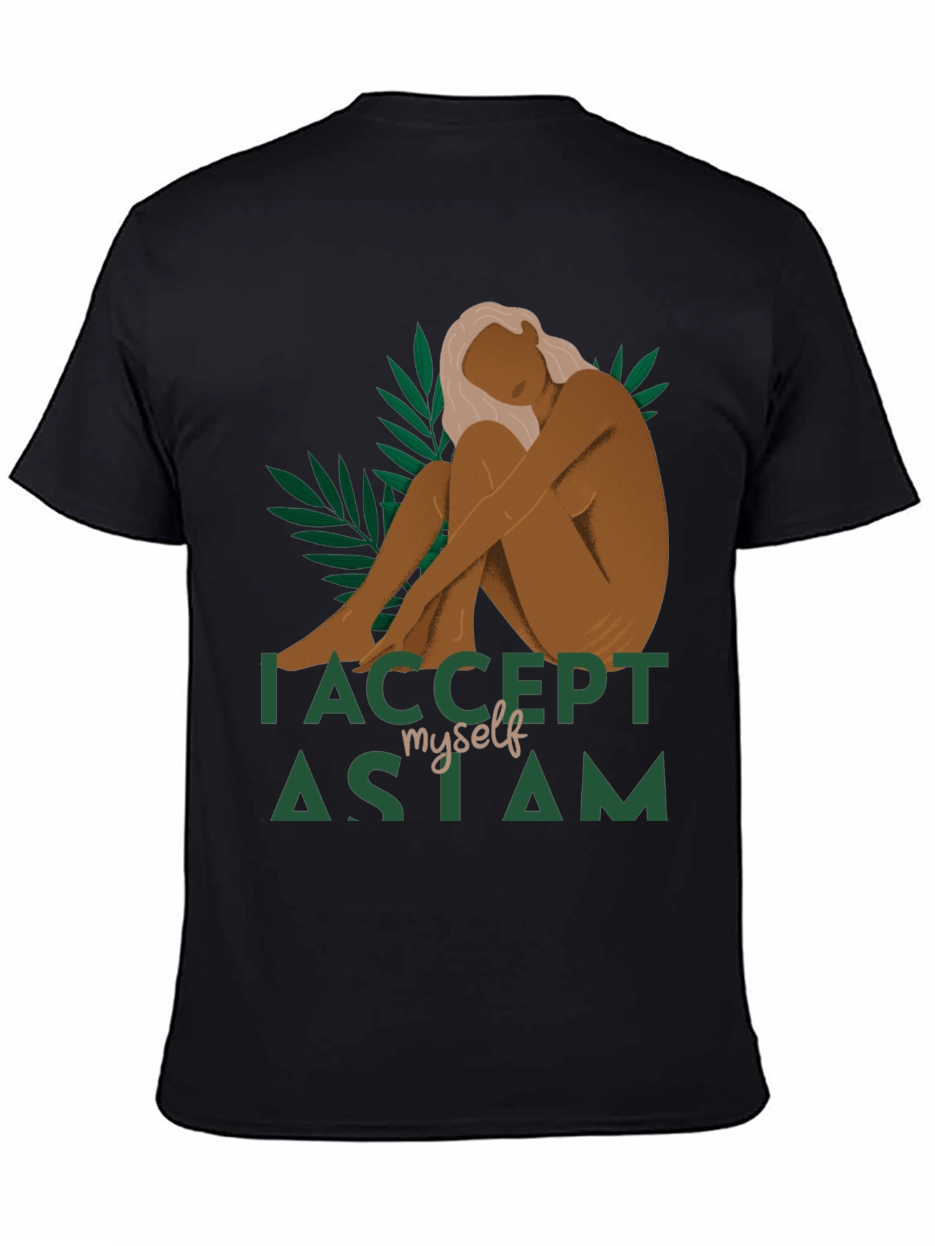 I Accept Myself As I Am Graphic Tee