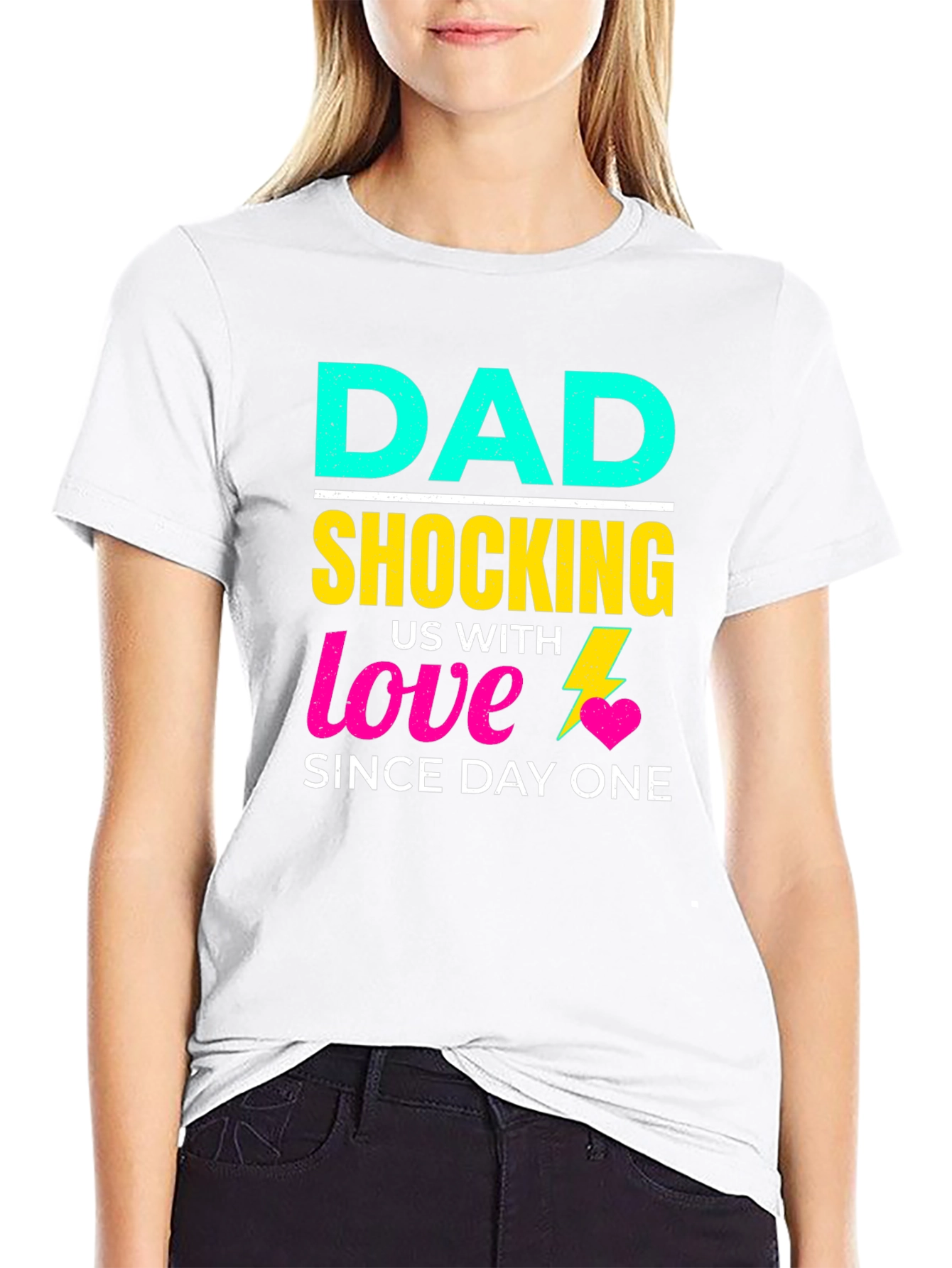 Funny Dad Shocking Love T-Shirt