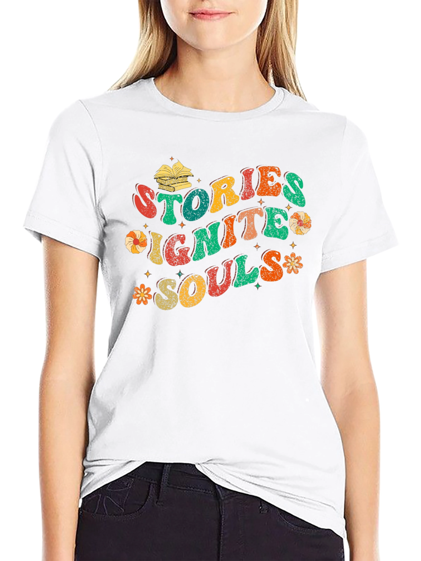 Stories Ignite Souls Graphic Tee