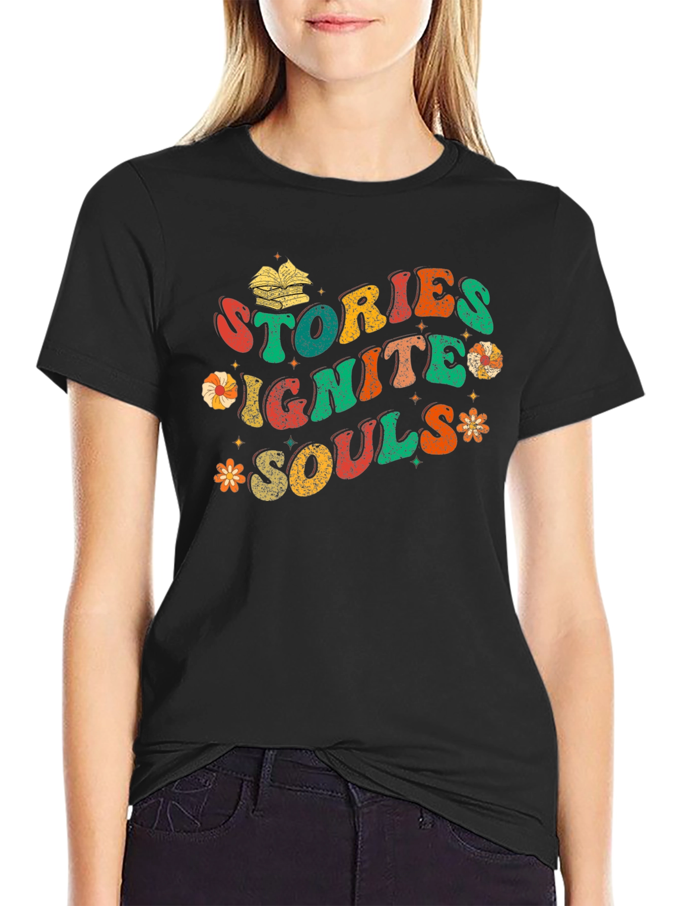 Stories Ignite Souls Graphic Tee