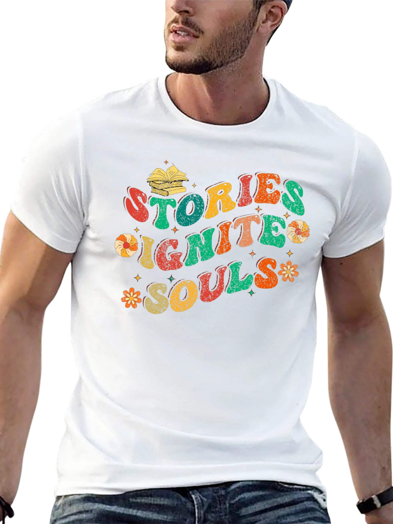 Stories Ignite Souls Graphic Tee