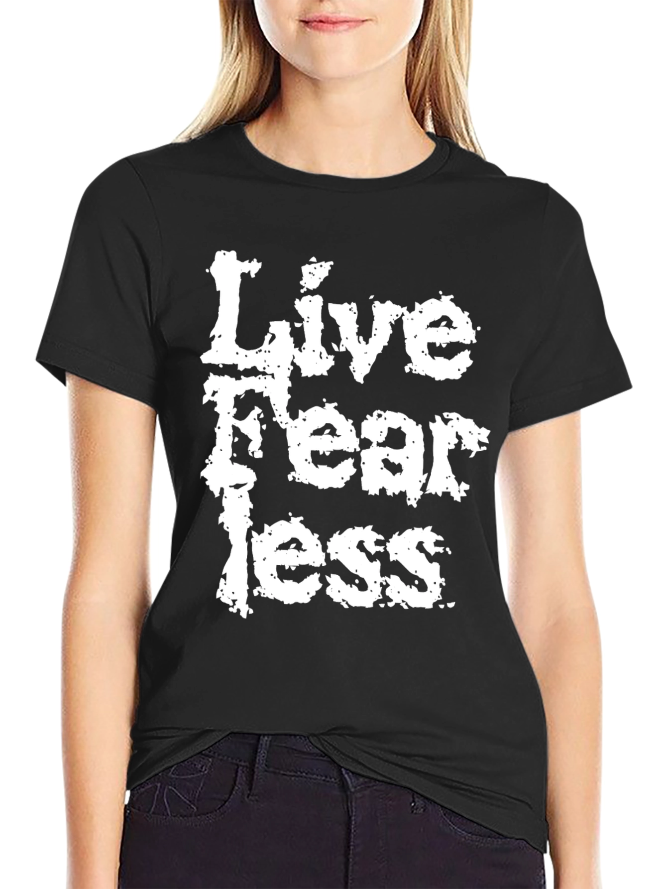 Live Fearless Graphic T-Shirt