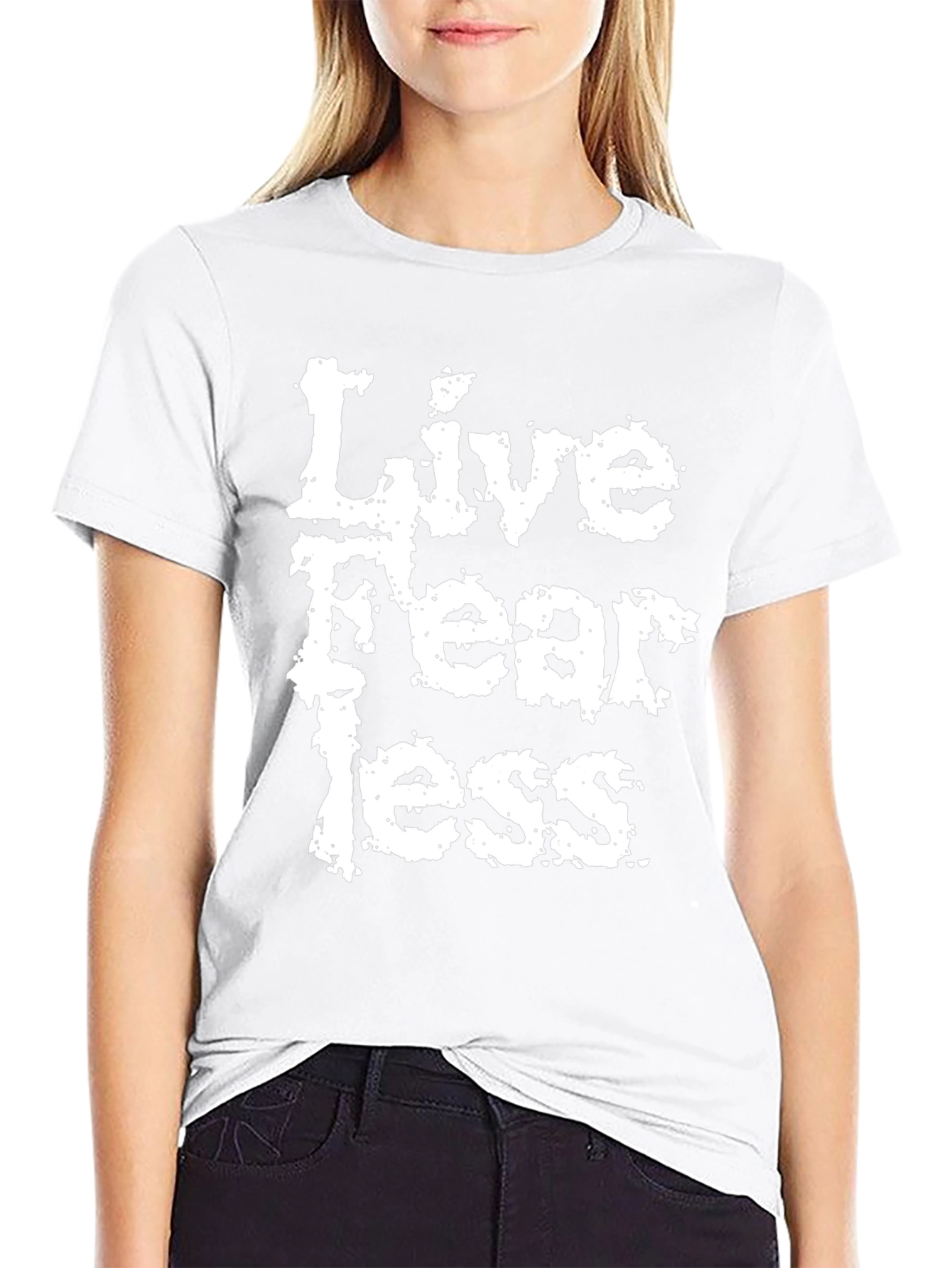 Live Fearless Graphic T-Shirt
