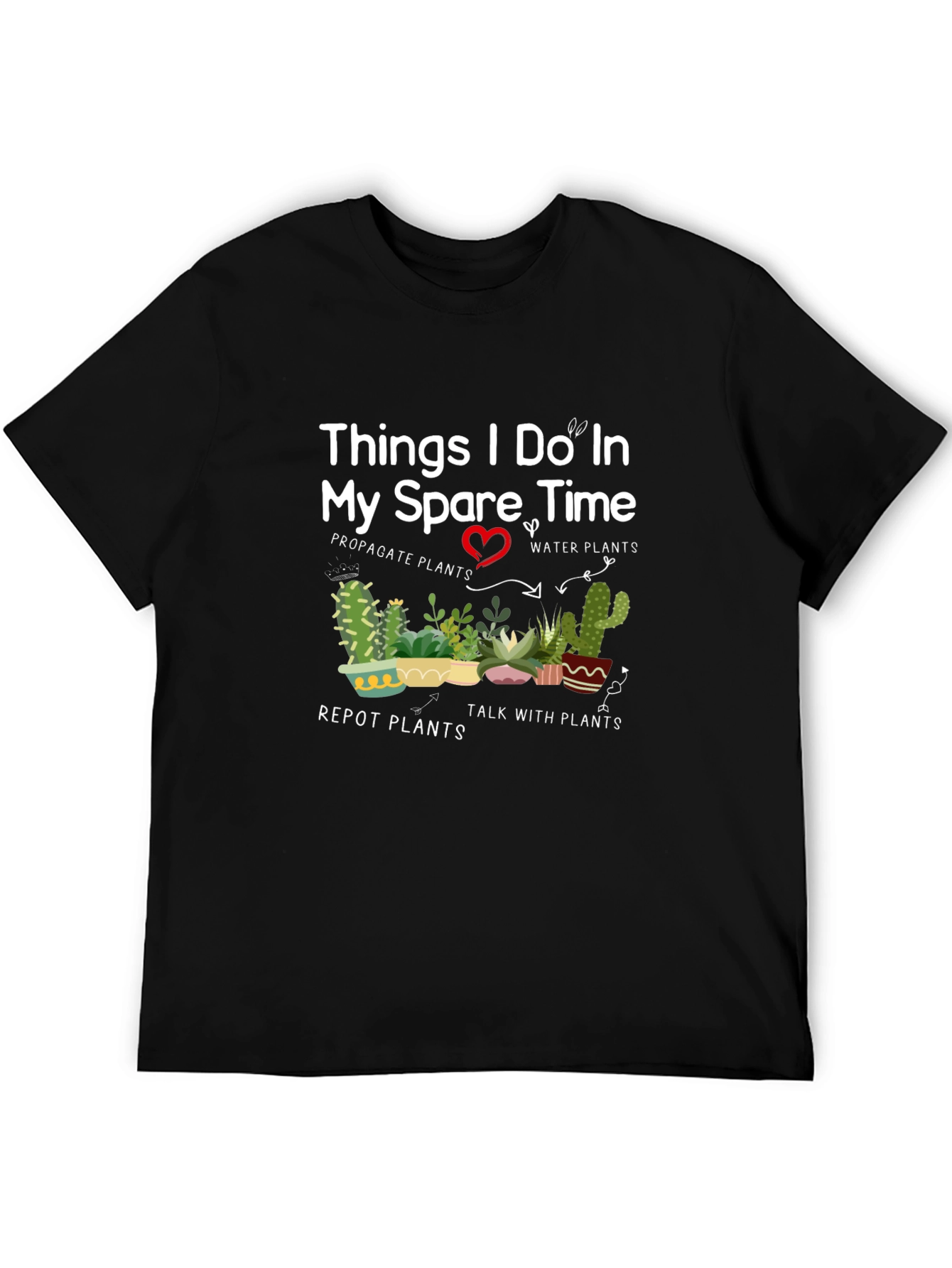 Plant Lover T-Shirt - Spare Time Hobbies