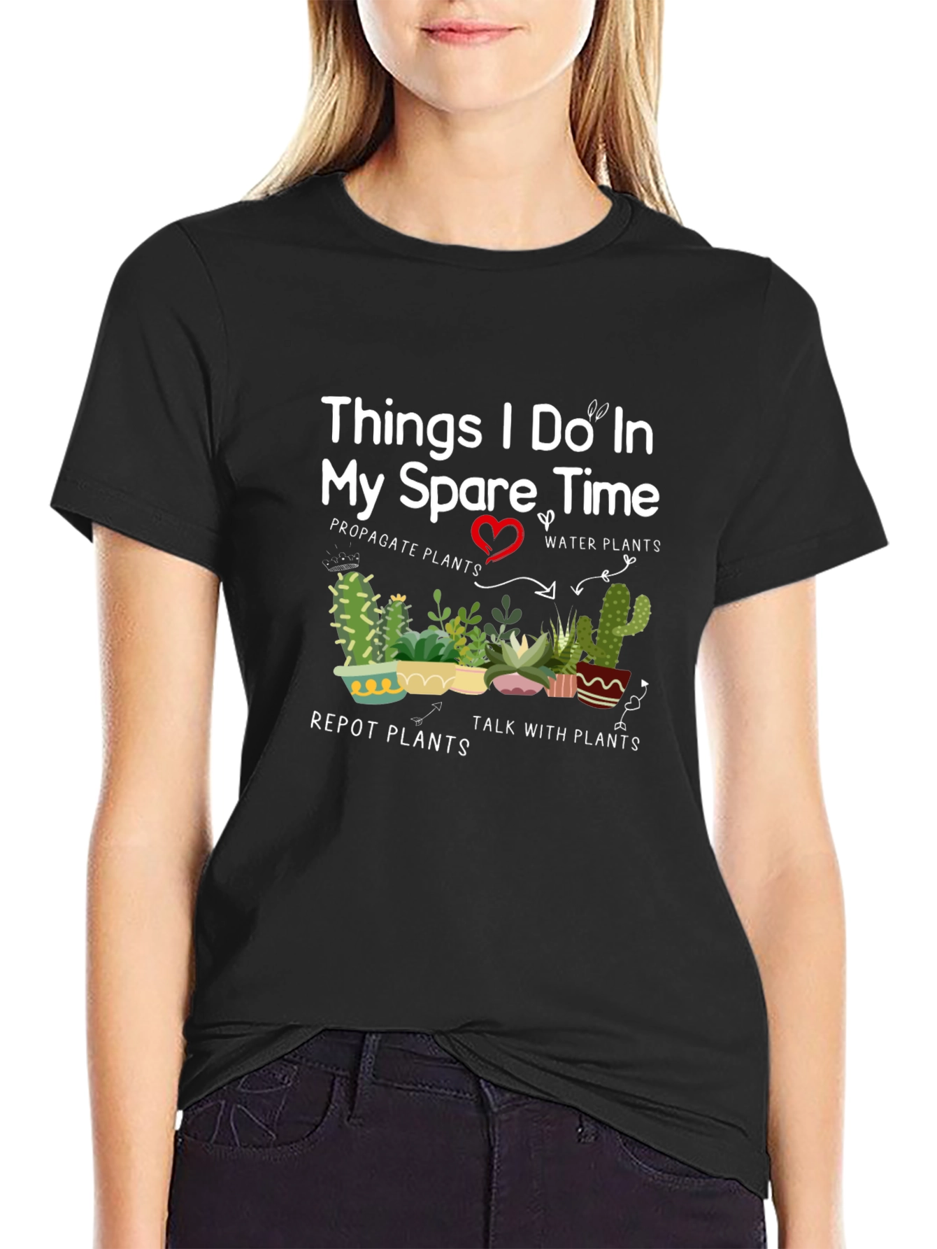 Plant Lover T-Shirt - Spare Time Hobbies