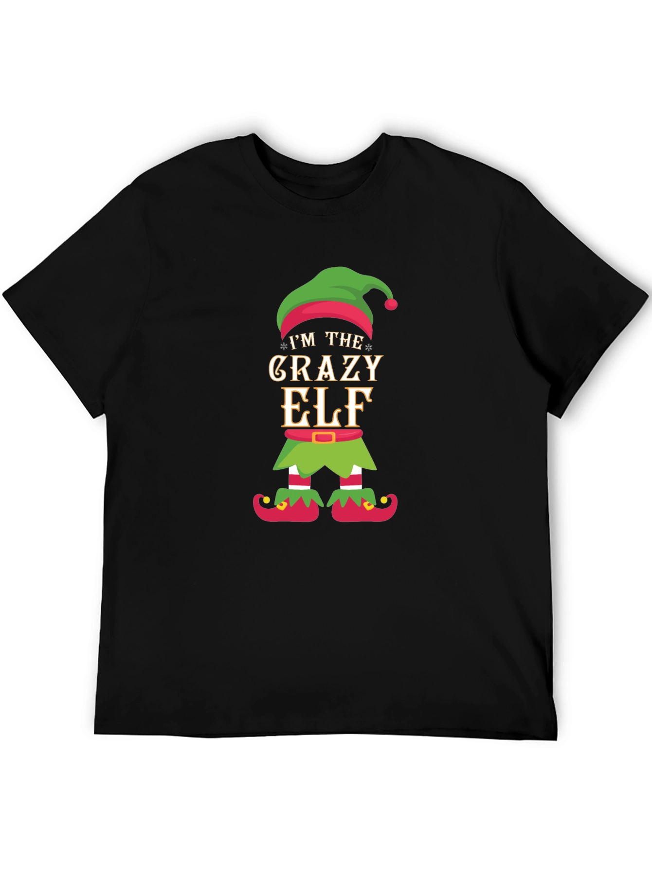 Crazy Elf Christmas T-Shirt