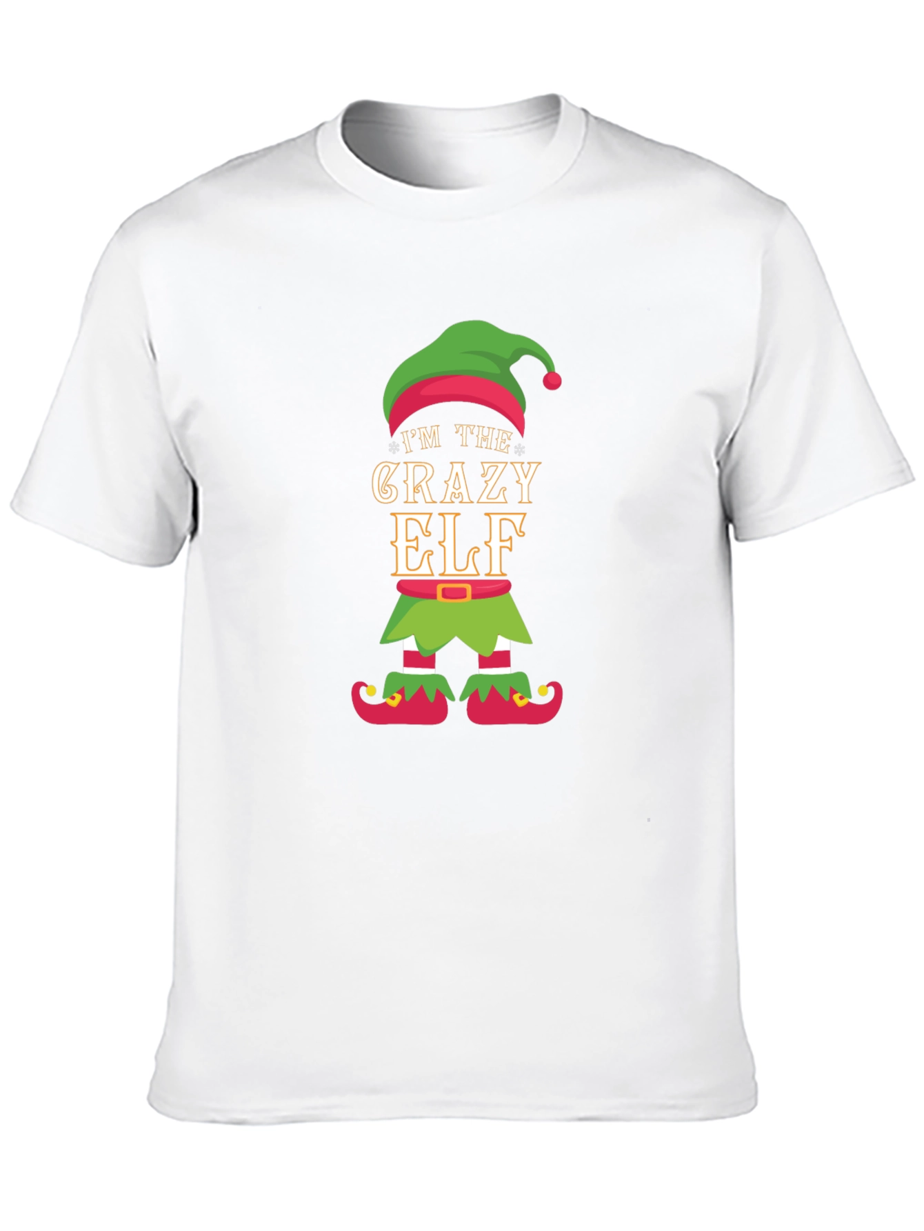 Crazy Elf Christmas T-Shirt