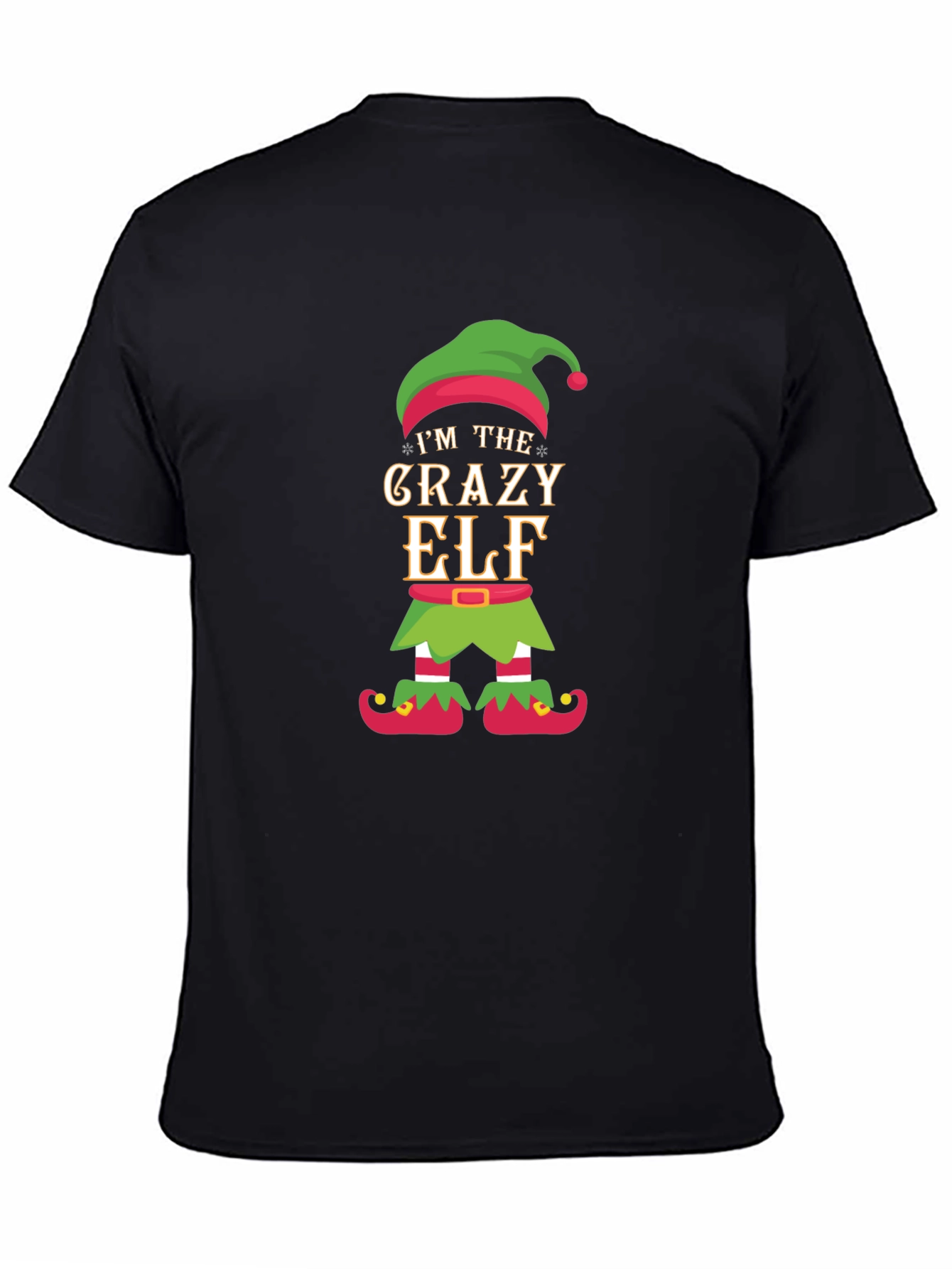 Crazy Elf Christmas T-Shirt