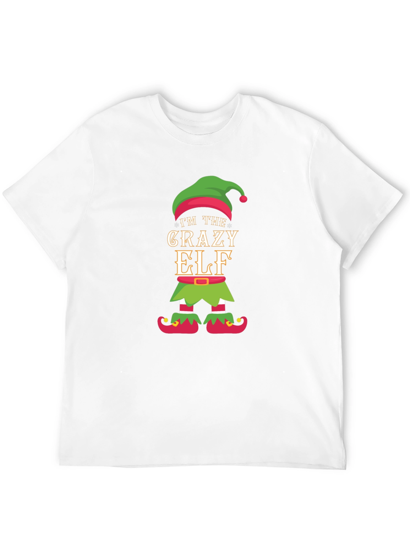 Crazy Elf Christmas T-Shirt