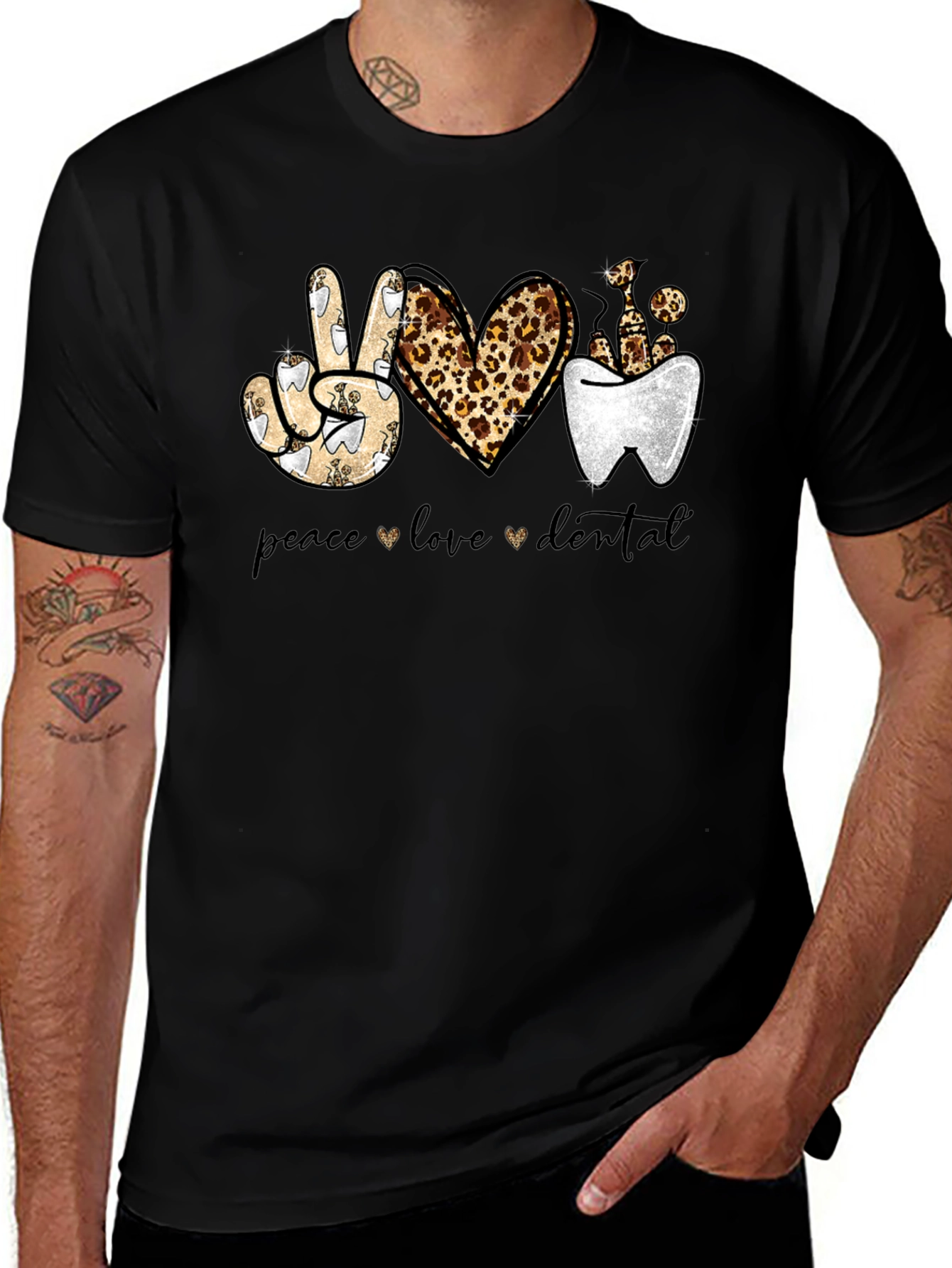 Peace Love Dental T-Shirt