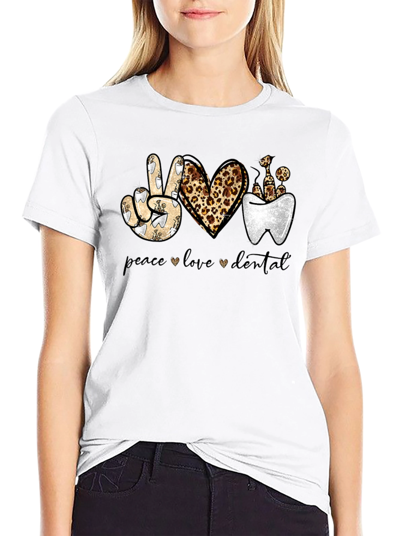 Peace Love Dental T-Shirt