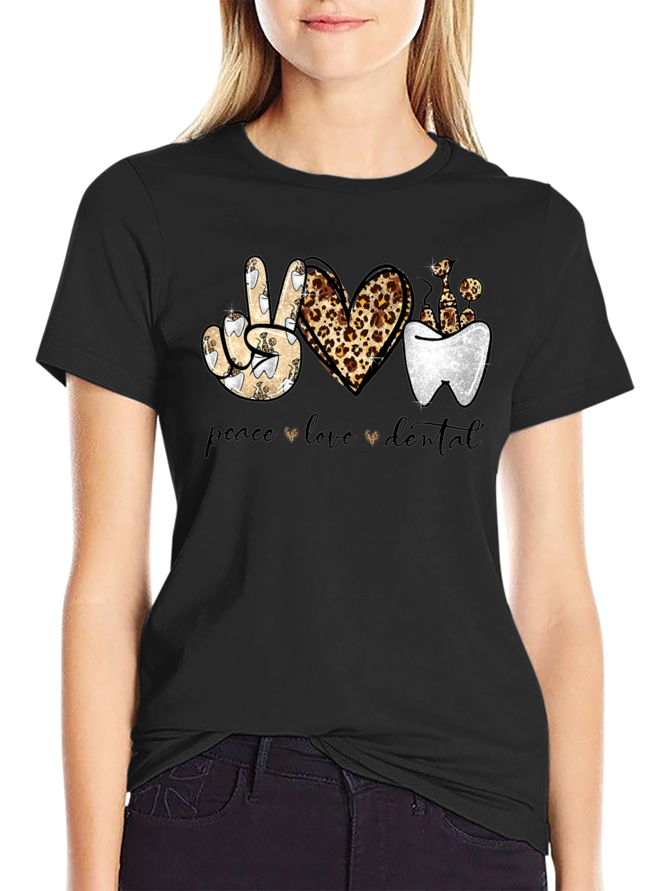 Peace Love Dental T-Shirt