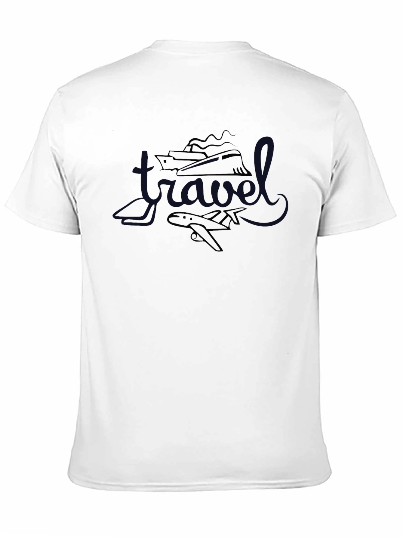 Travel Mode Tee: Ship & Airplane Adventure