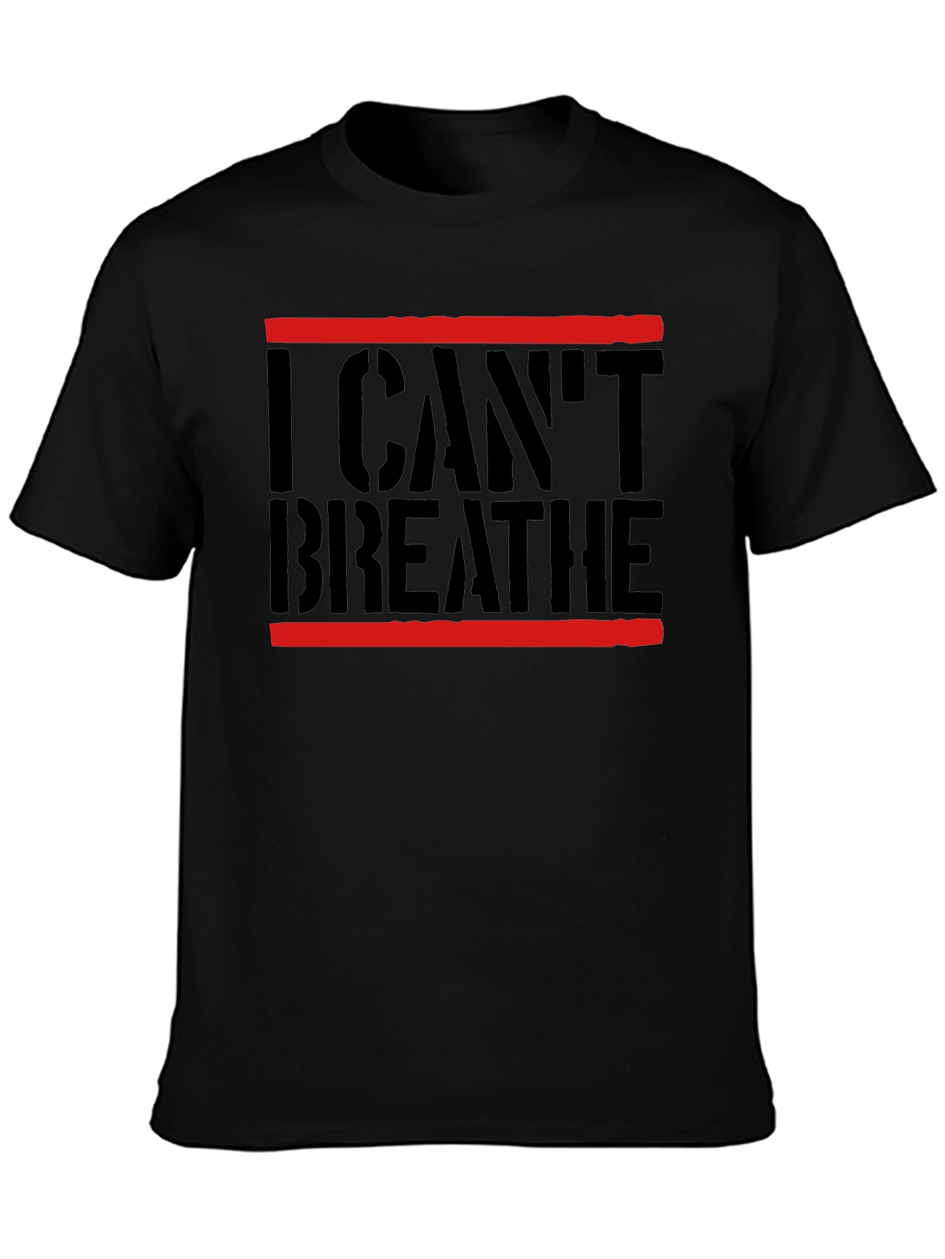 I Cant Breathe Graphic Tee - Black Activist Shirt