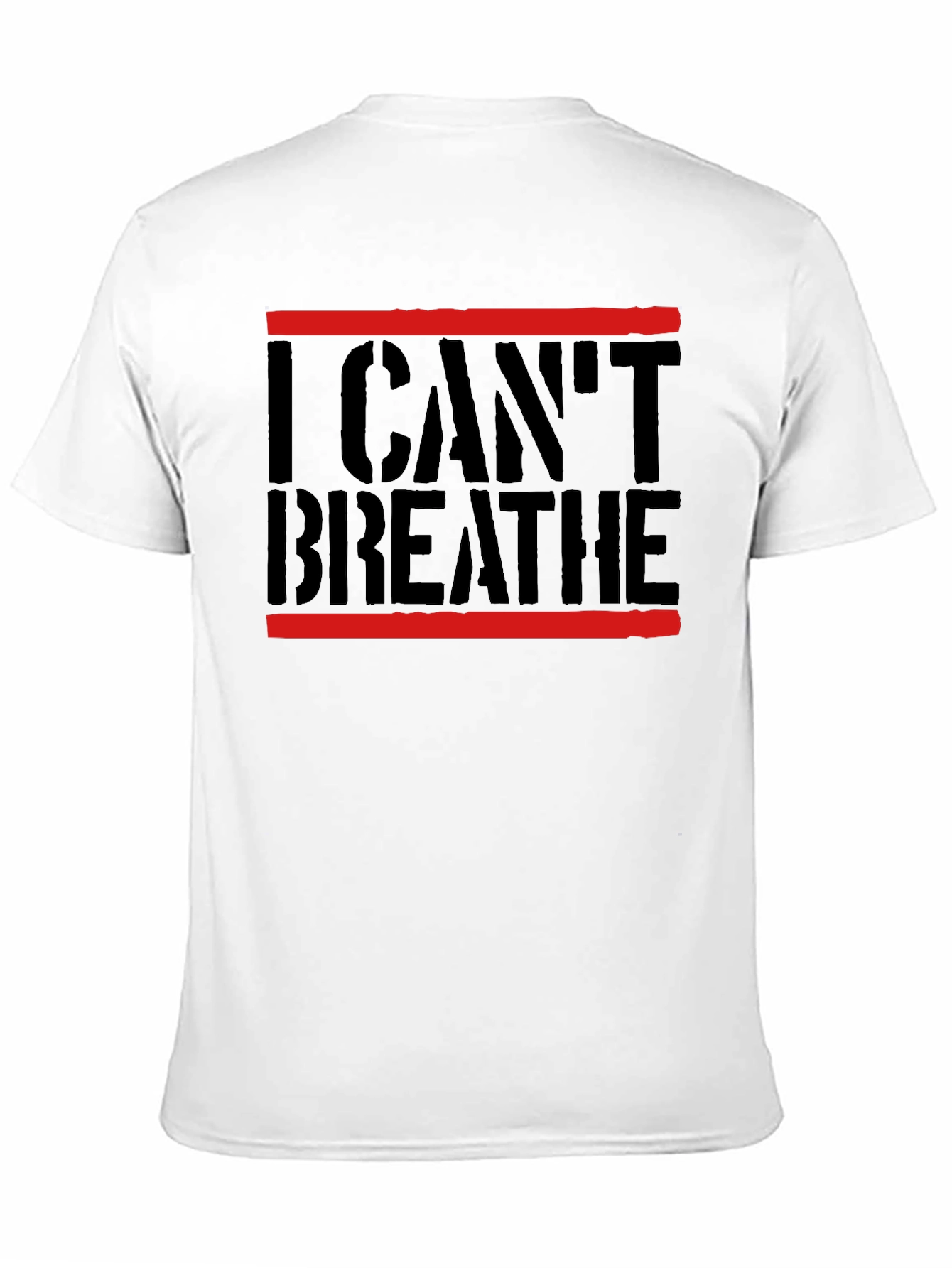 I Cant Breathe Graphic Tee - Black Activist Shirt