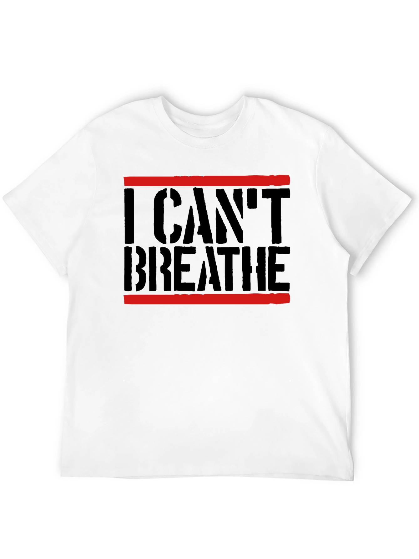 I Cant Breathe Graphic Tee - Black Activist Shirt