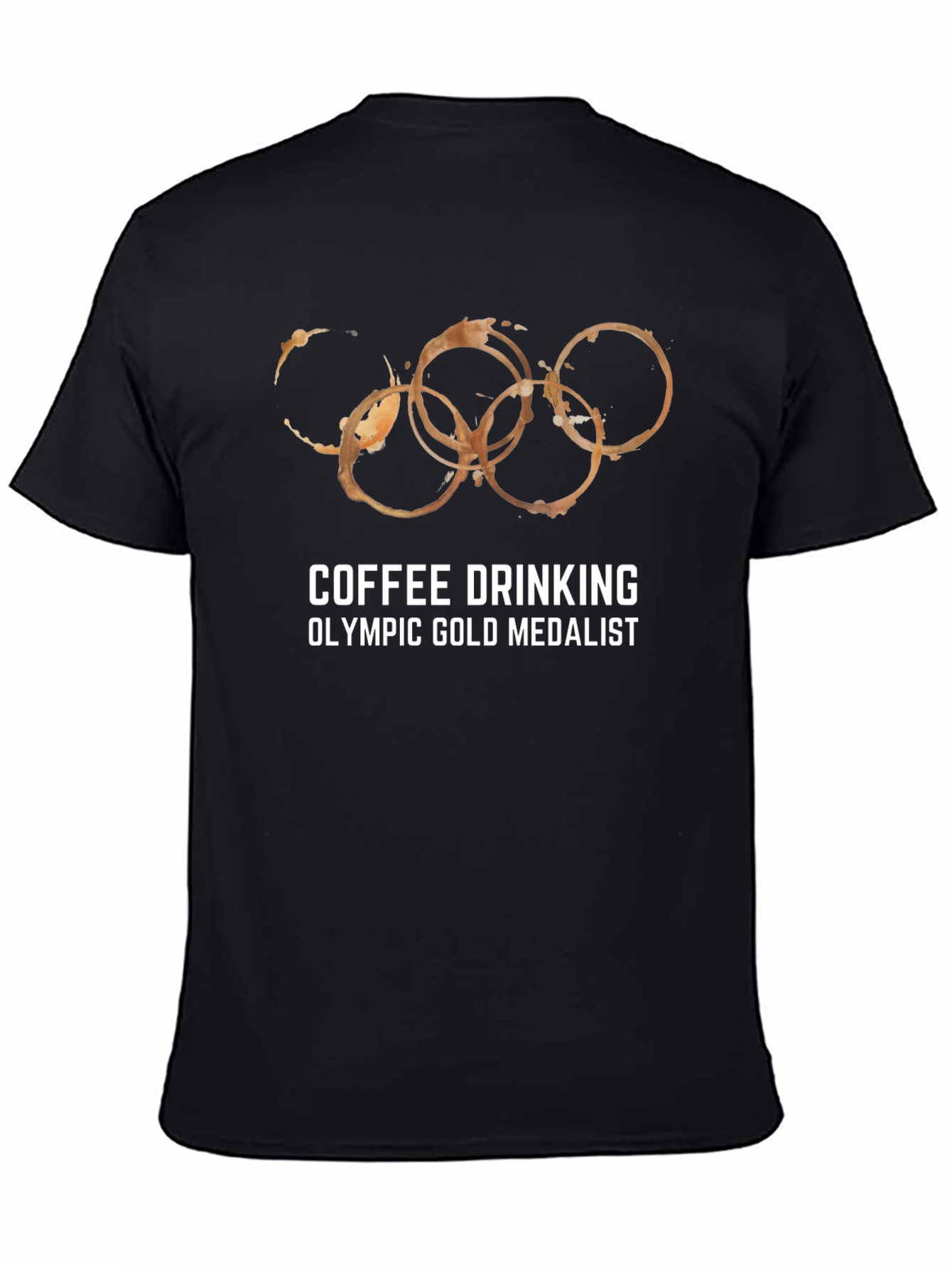 Coffee Drinking Olympic Gold Medalist T-Shirt