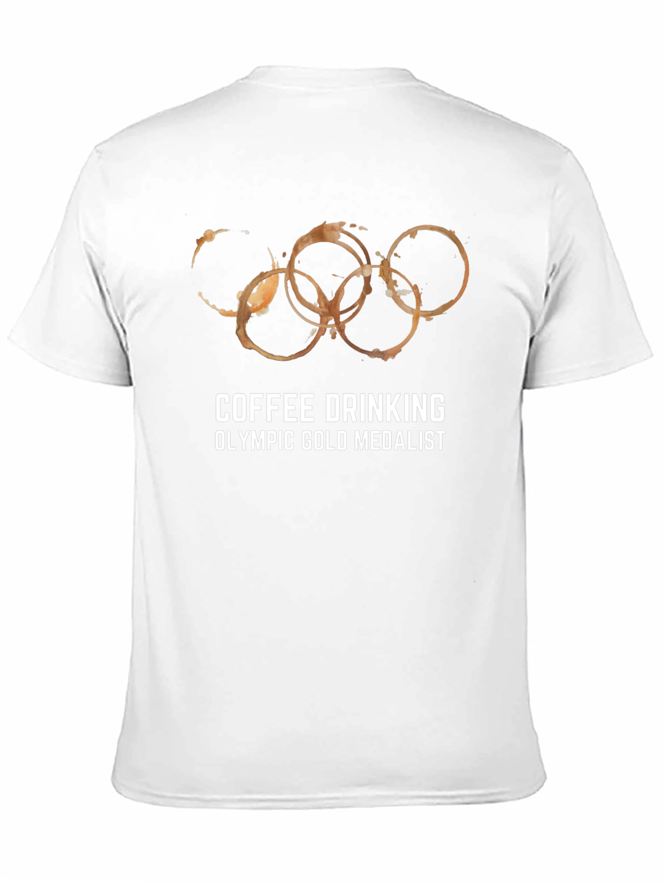 Coffee Drinking Olympic Gold Medalist T-Shirt