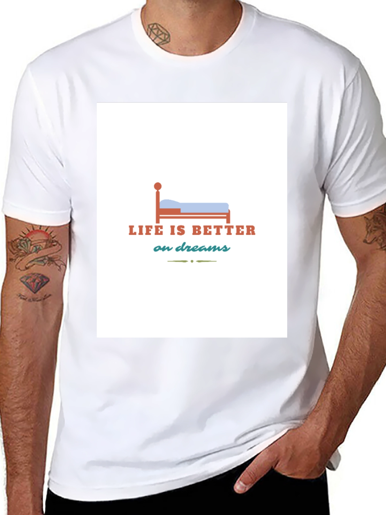 Life is Better on Dreams Graphic T-Shirt