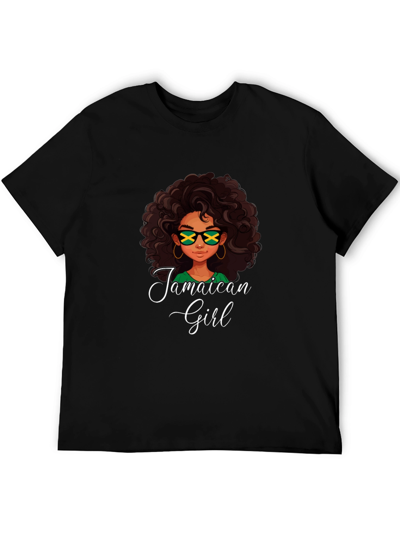 Jamaican Girl Tee - Island Style