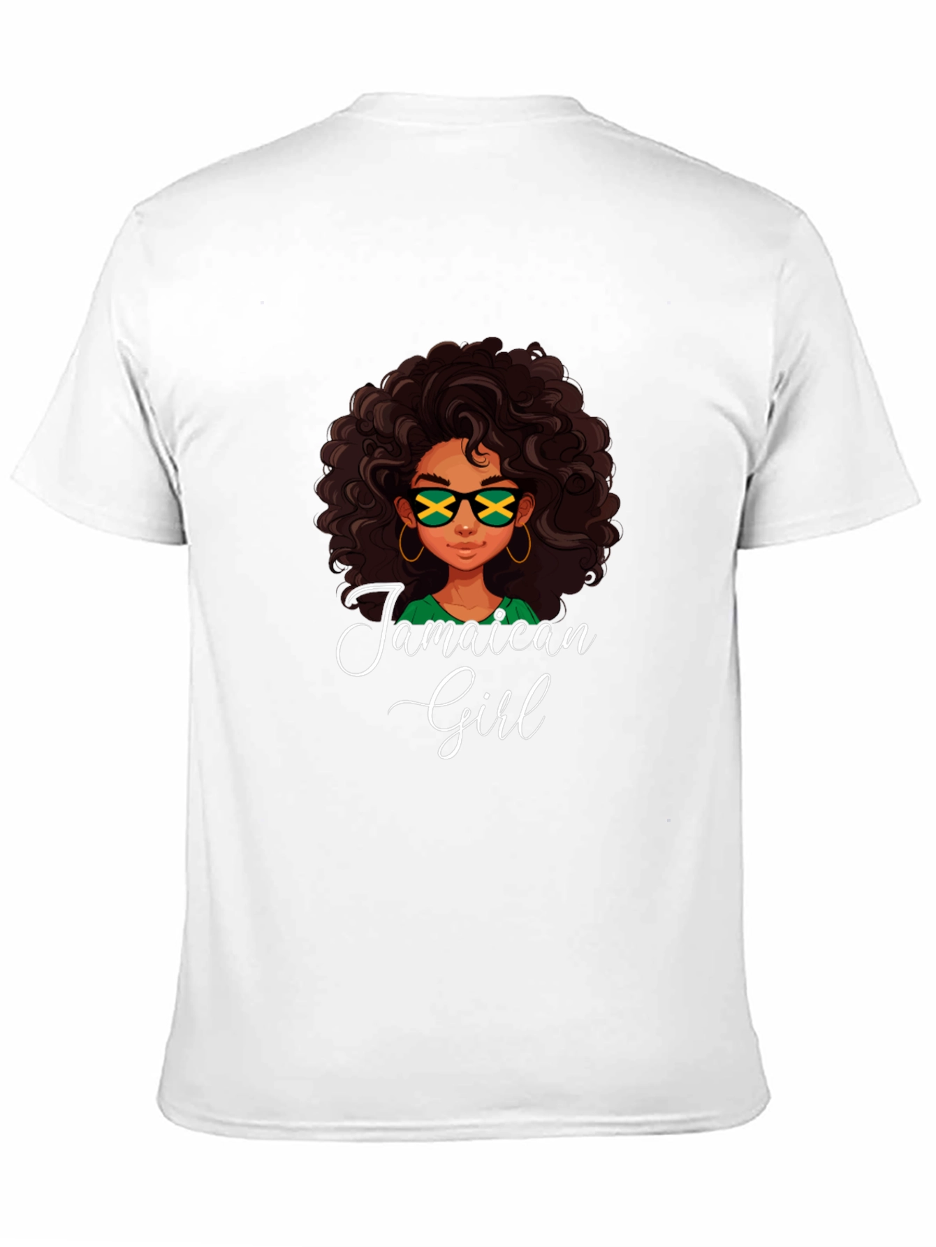 Jamaican Girl Tee - Island Style