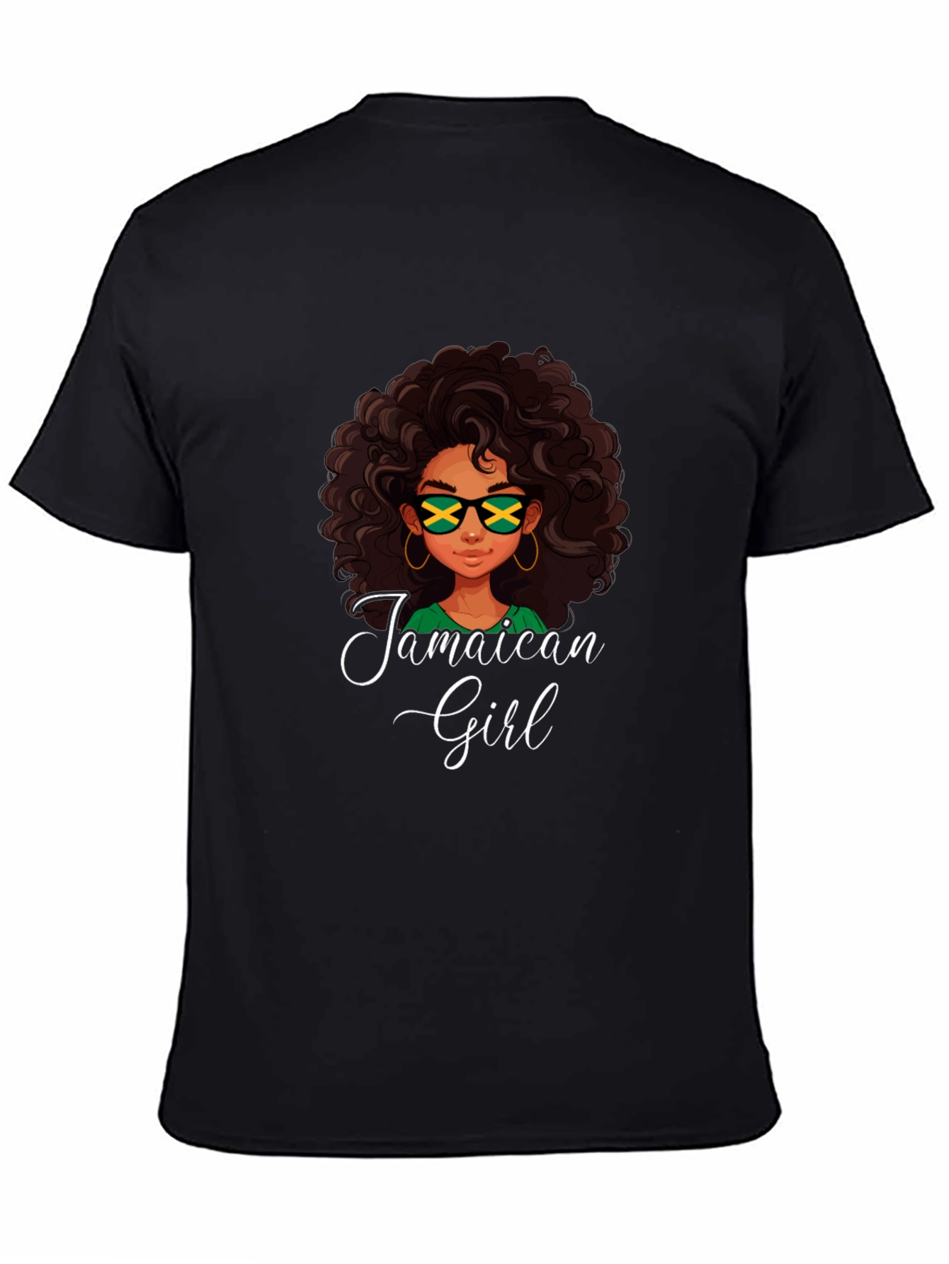 Jamaican Girl Tee - Island Style