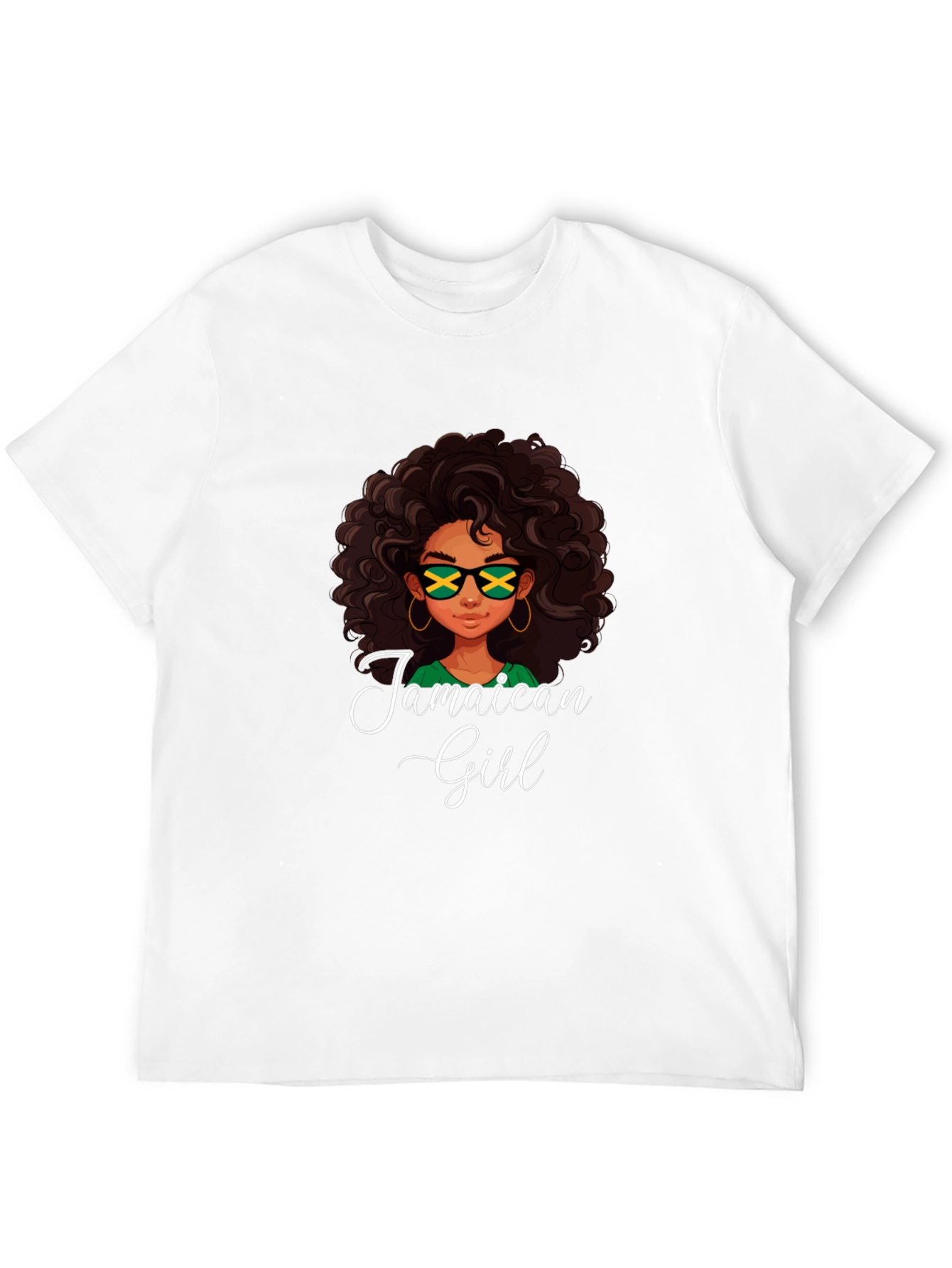 Jamaican Girl Tee - Island Style
