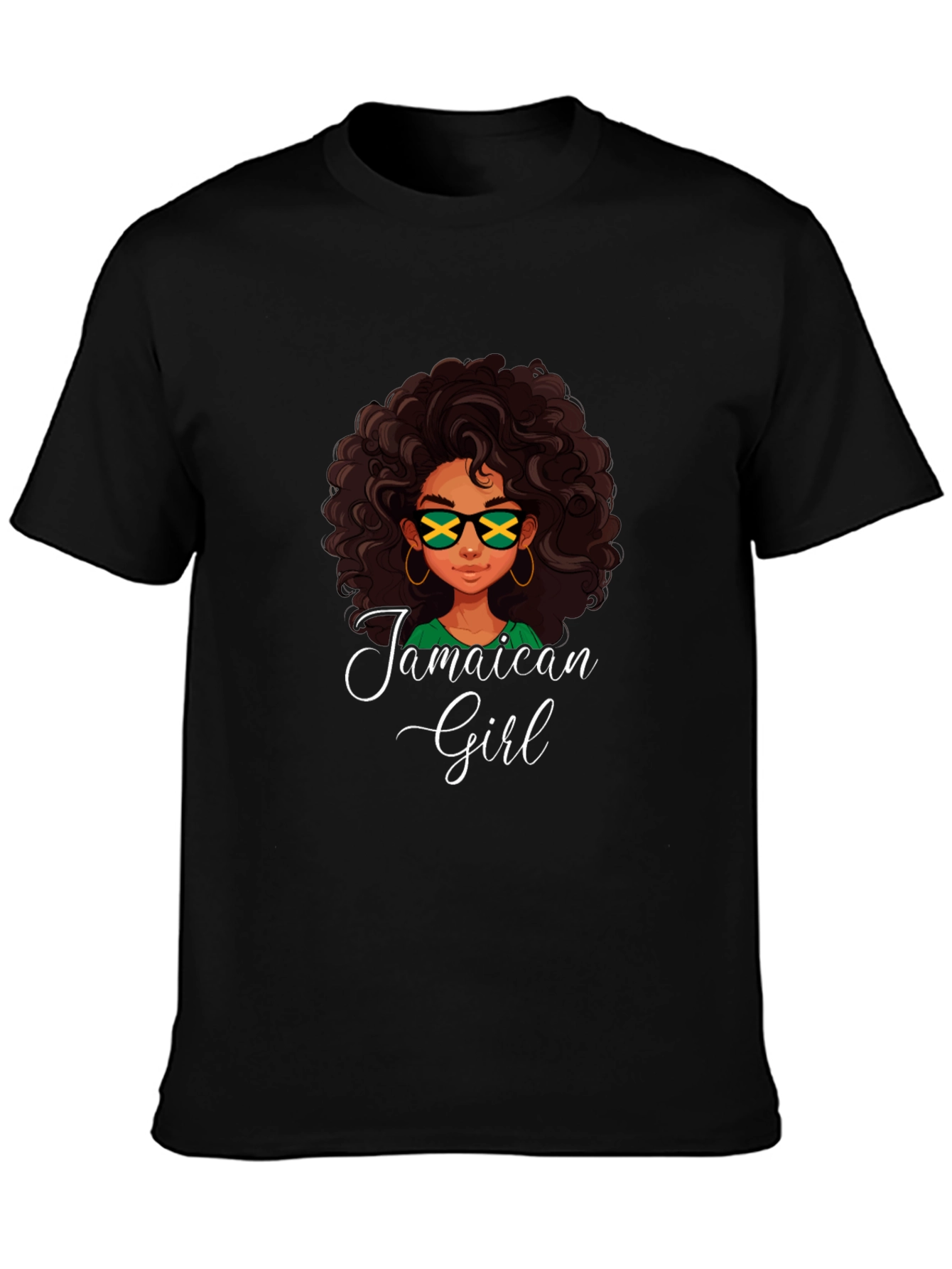 Jamaican Girl Tee - Island Style