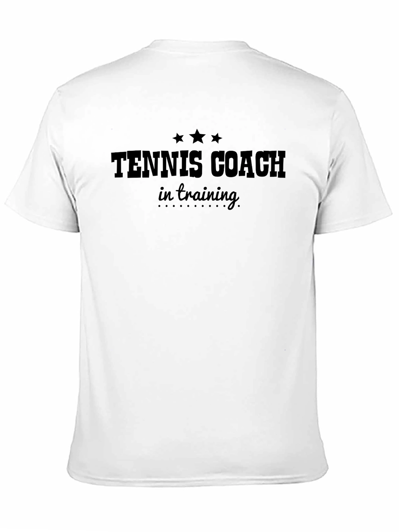 Tennis Coach in Training Graphic T-Shirt