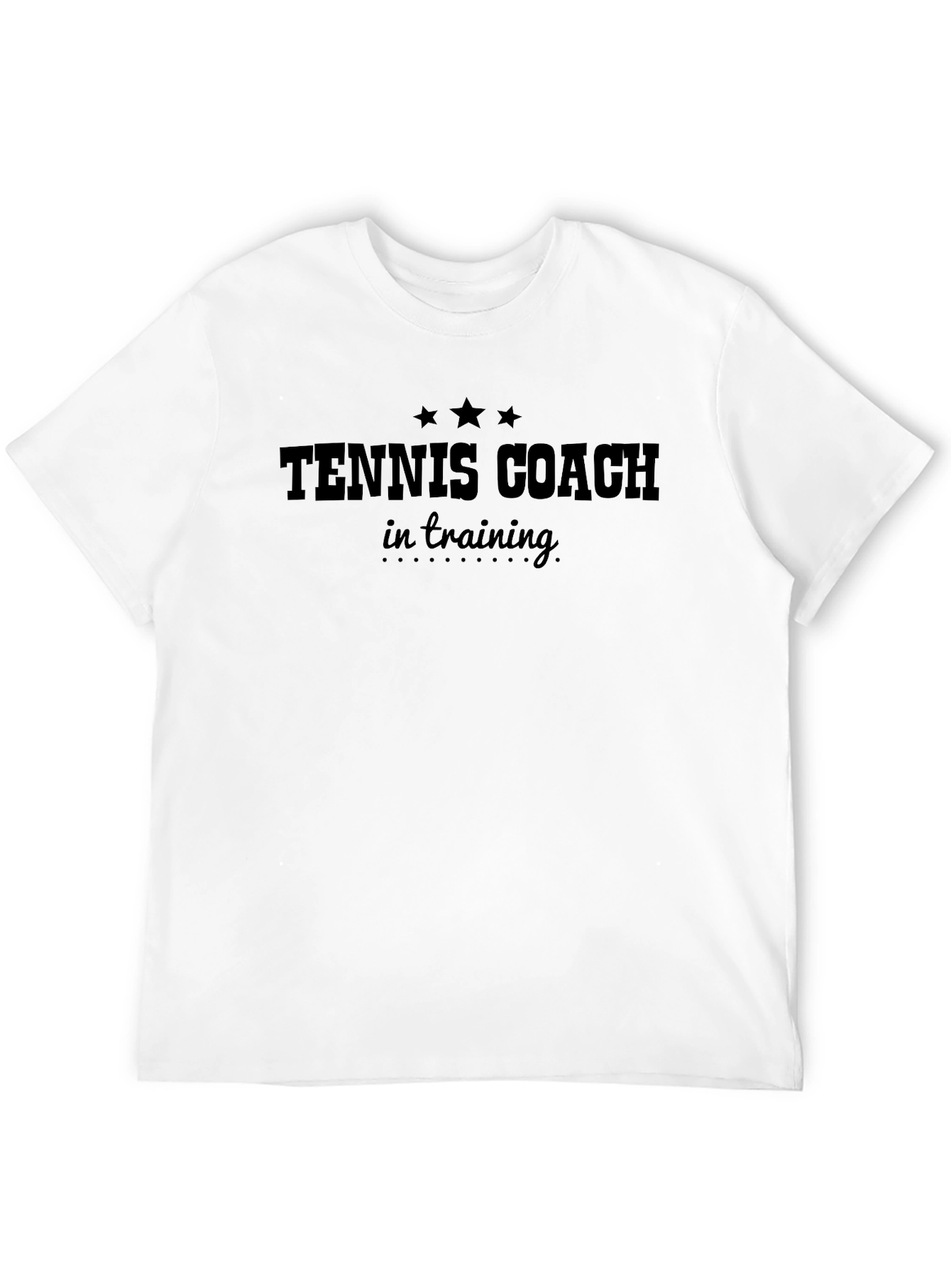 Tennis Coach in Training Graphic T-Shirt