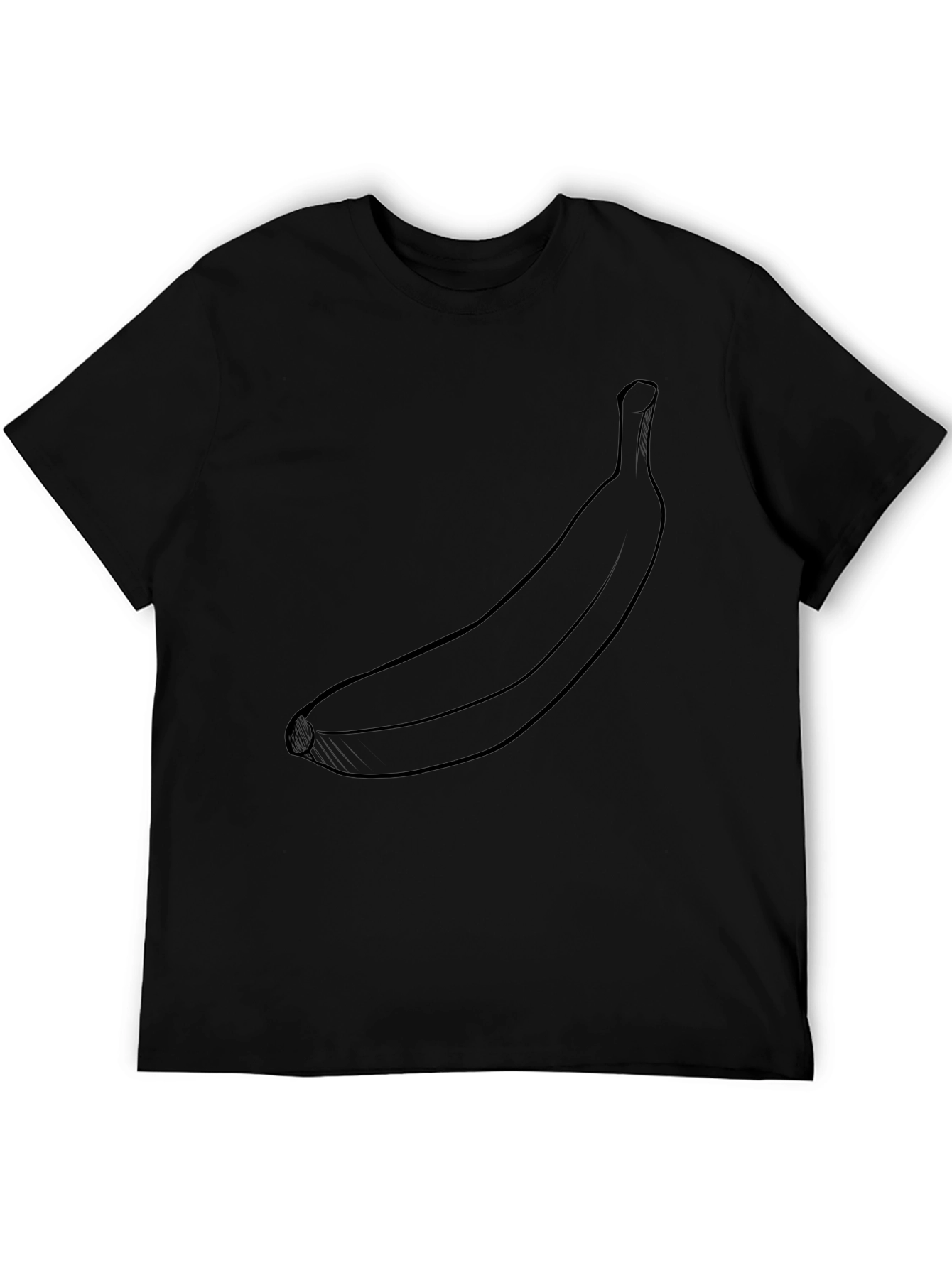 Banana Graphic Black T-Shirt - Mens