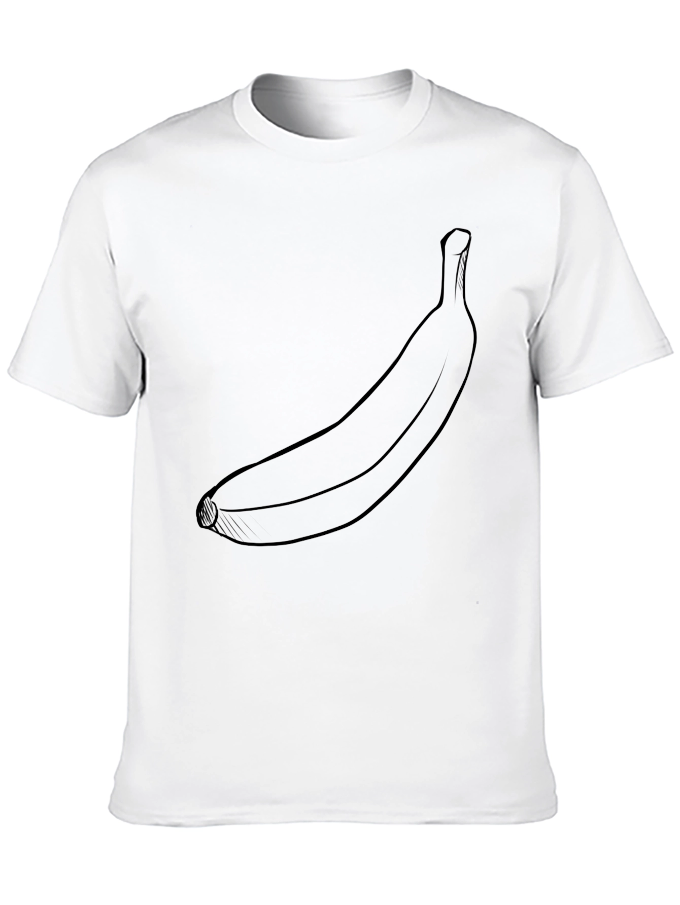 Banana Graphic Black T-Shirt - Mens