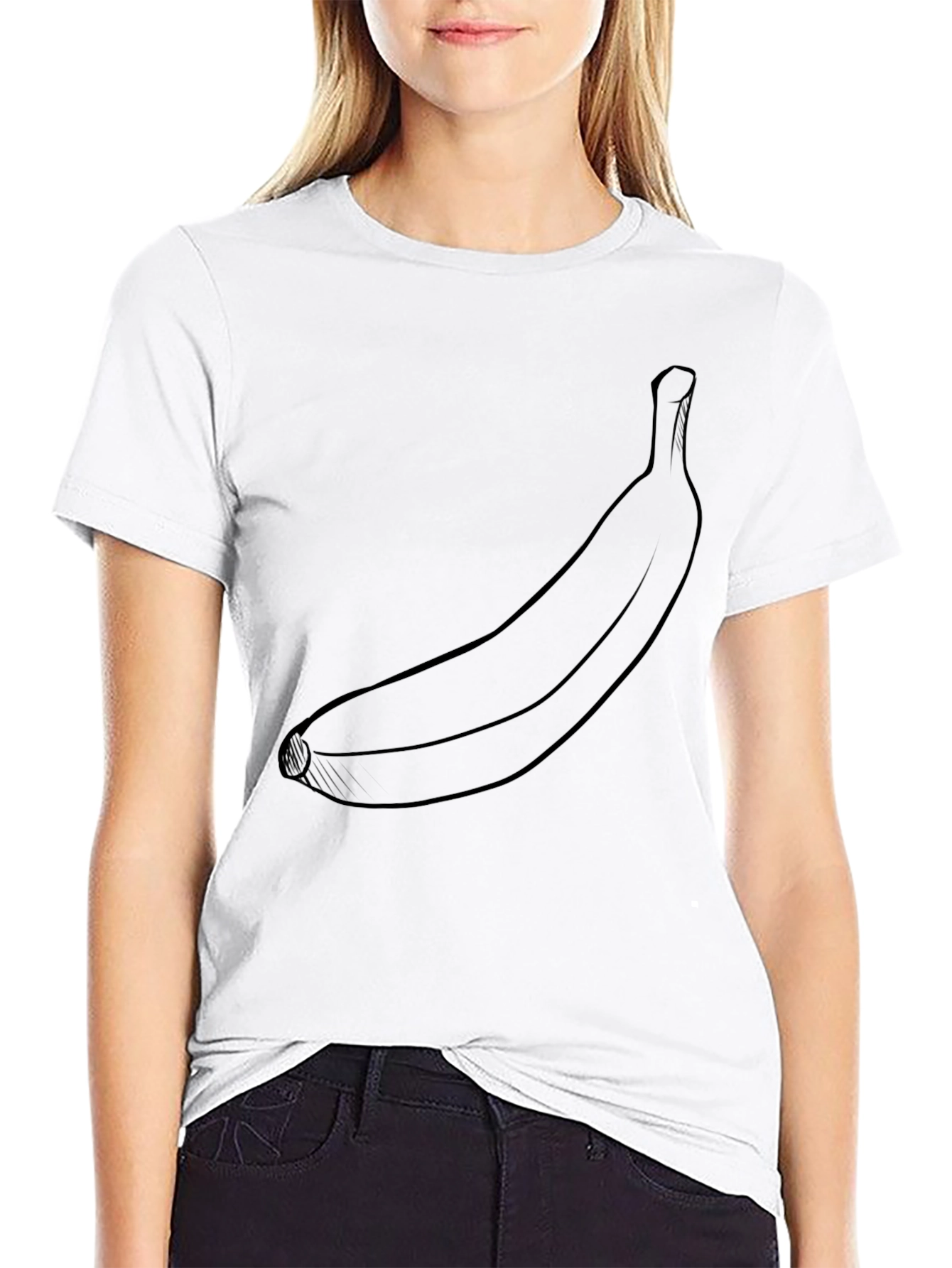 Banana Graphic Black T-Shirt - Mens