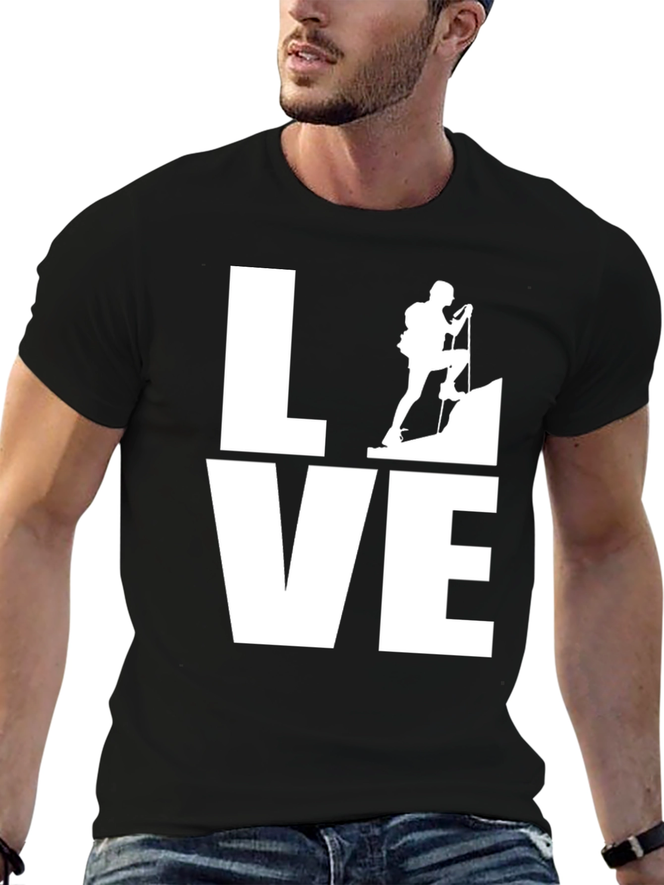 Love Hiking Black T-Shirt