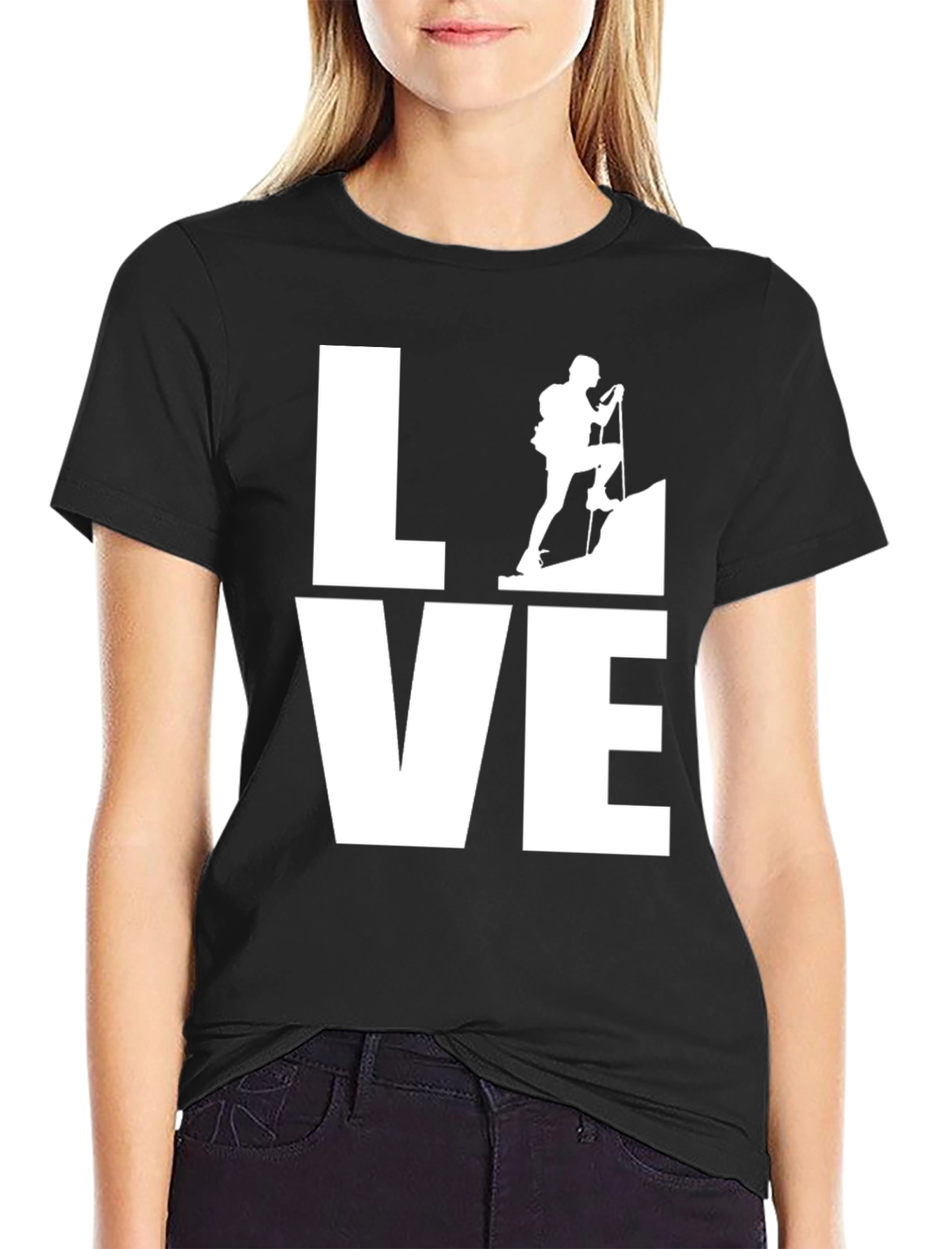 Love Hiking Black T-Shirt