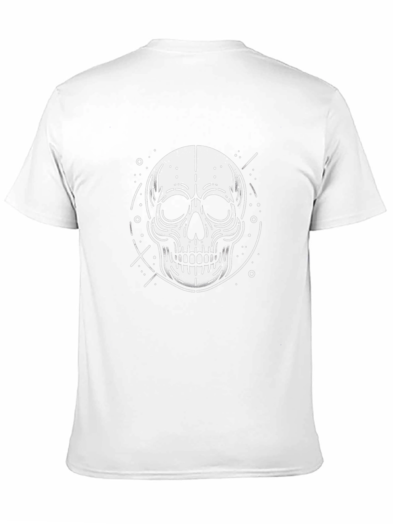 Skull Graphic Tee - Stylish Black Cotton T-Shirt