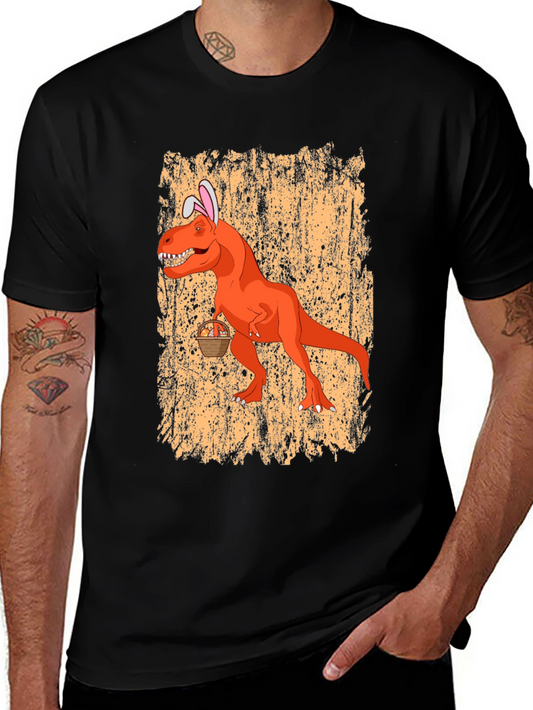 Easter T-Rex Bunny Ears Graphic Tee