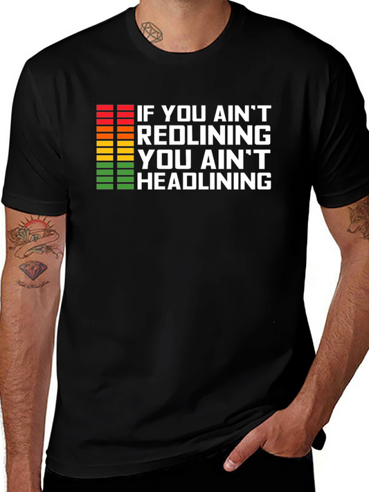 Redlining Graphic Tee - Performance Driven Style