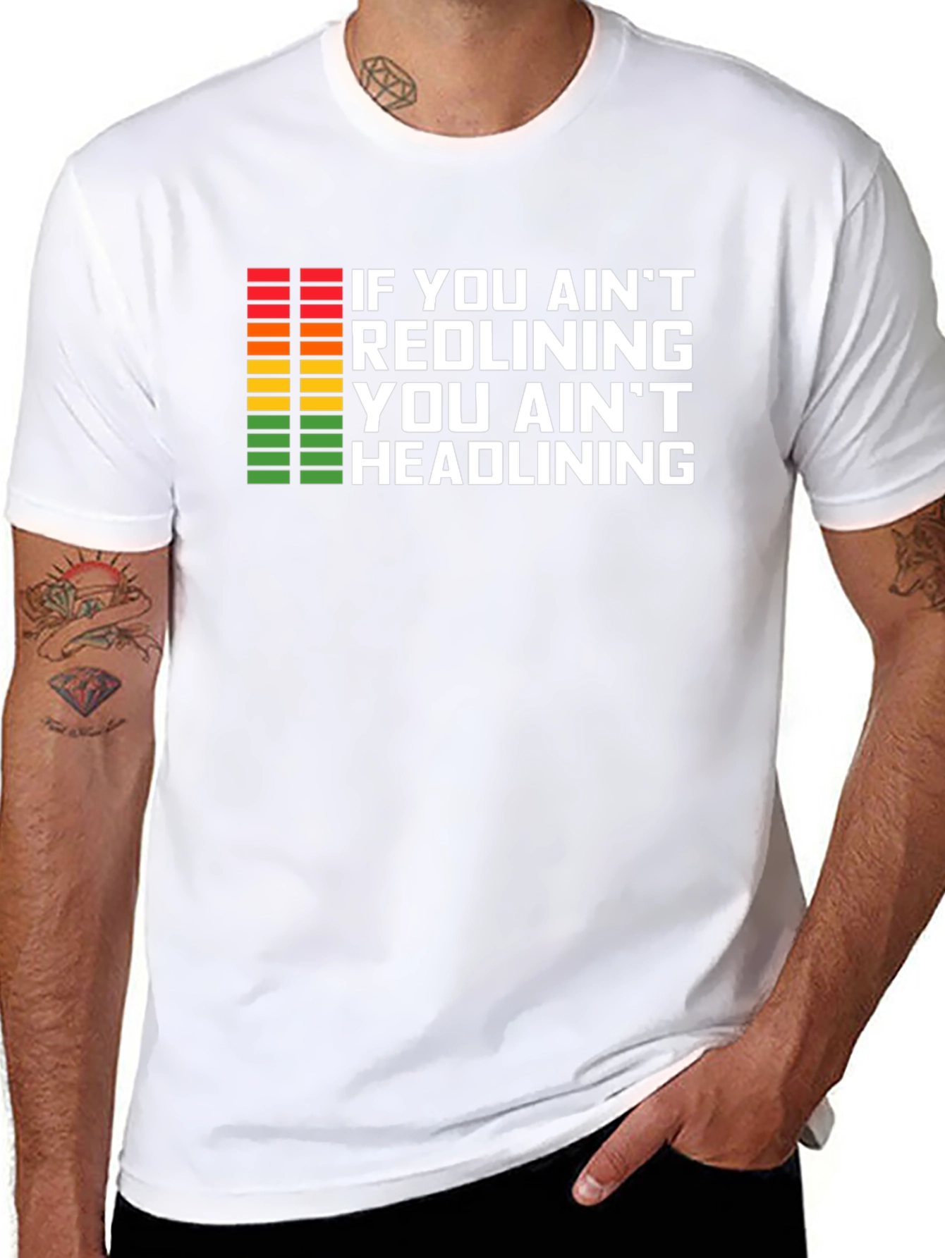 Redlining Graphic Tee - Performance Driven Style
