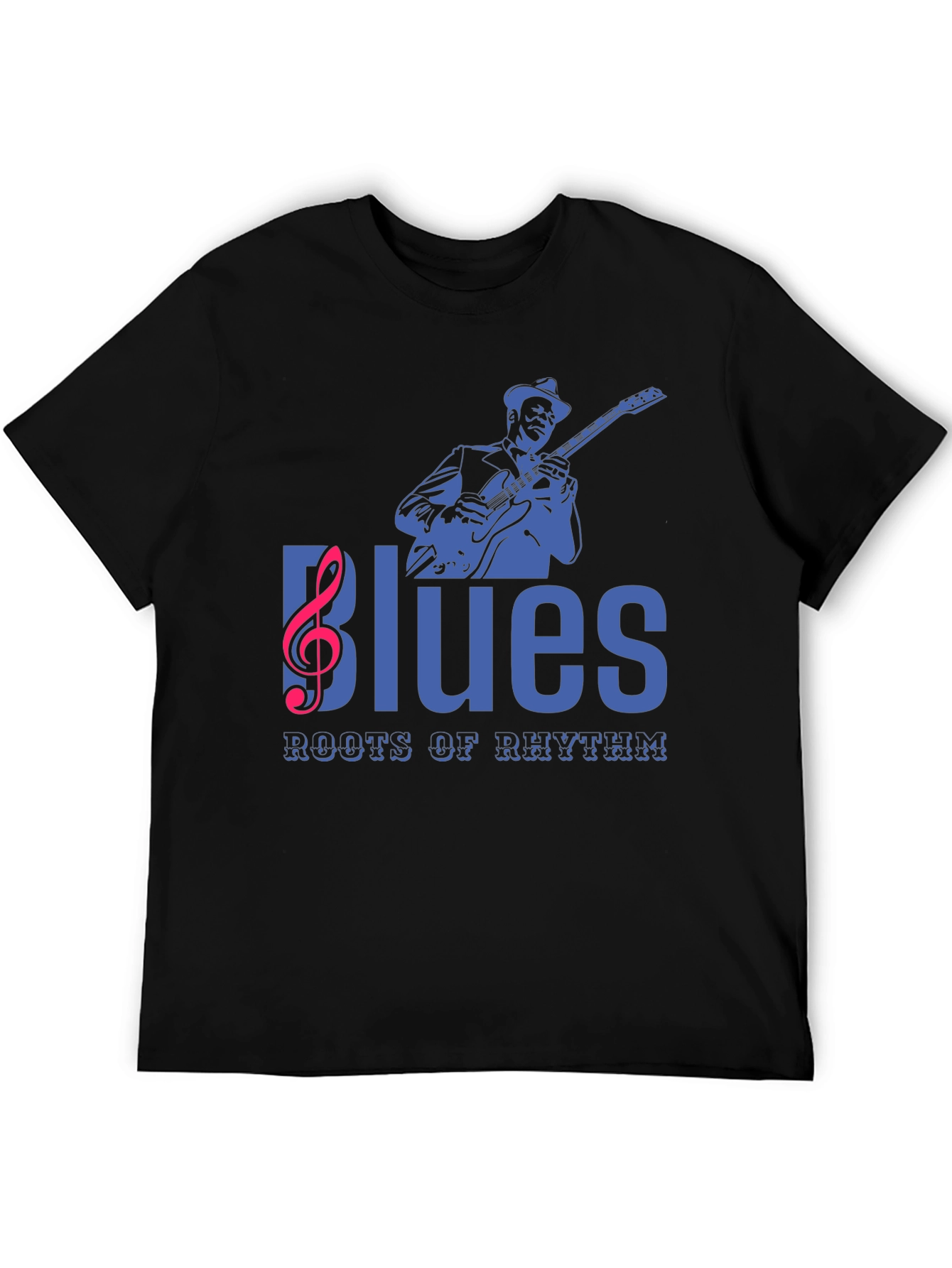 Blues Music Graphic T-Shirt - Roots of Rhythm