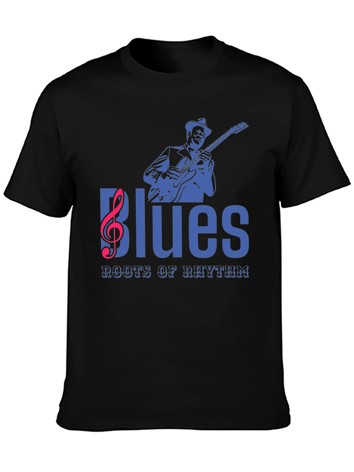 Blues Music Graphic T-Shirt - Roots of Rhythm