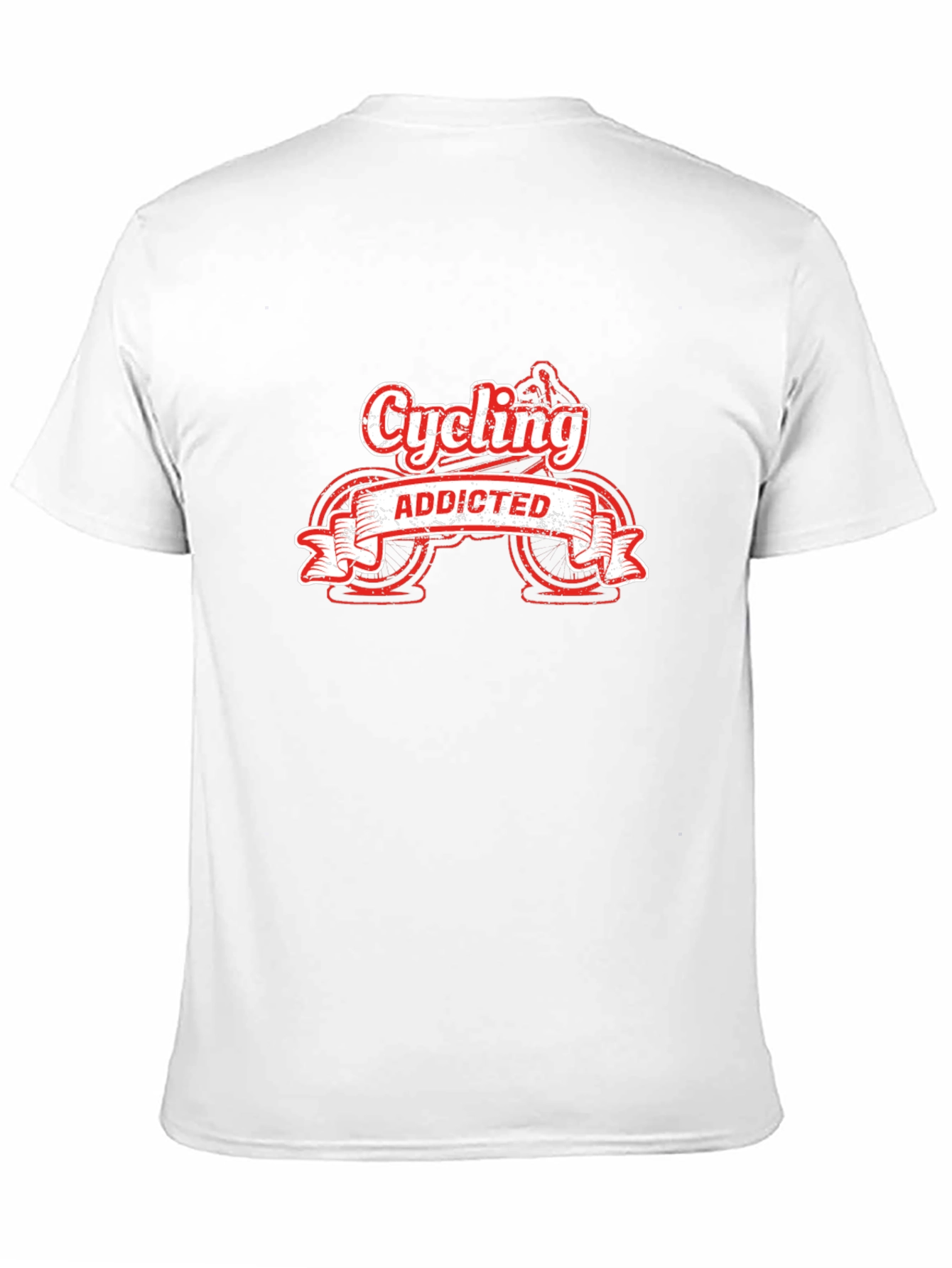 Cycling Addicted Graphic Tee - Ride in Style