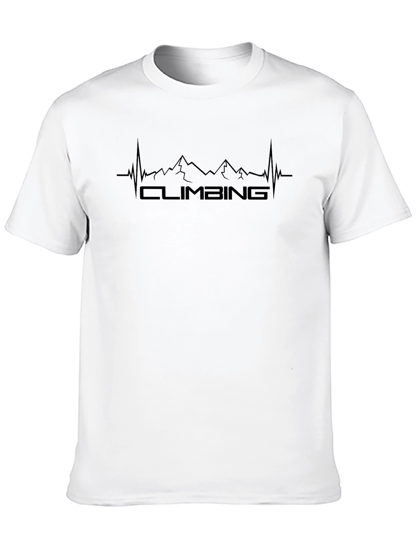 Climbing Heartbeat Graphic T-Shirt