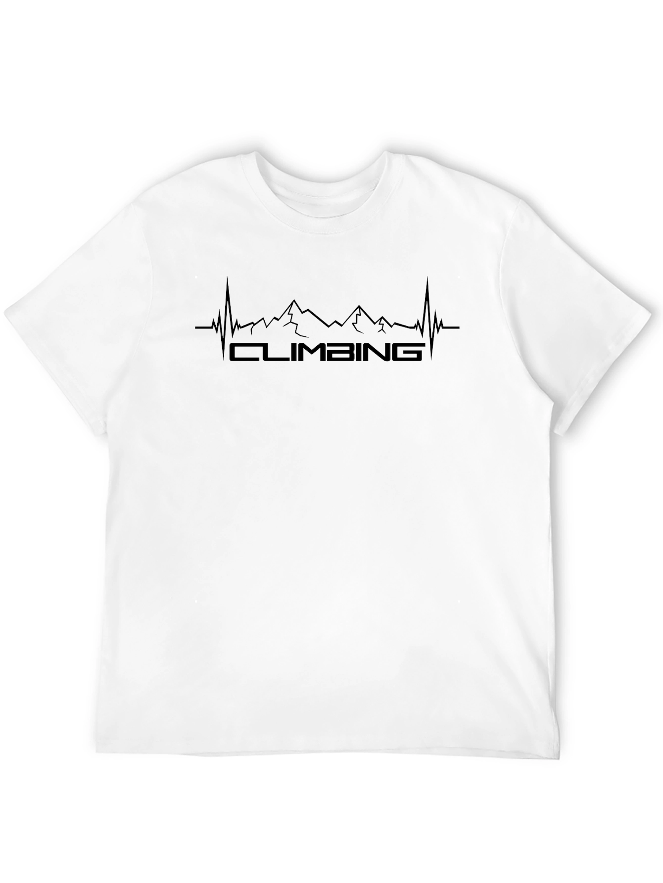 Climbing Heartbeat Graphic T-Shirt