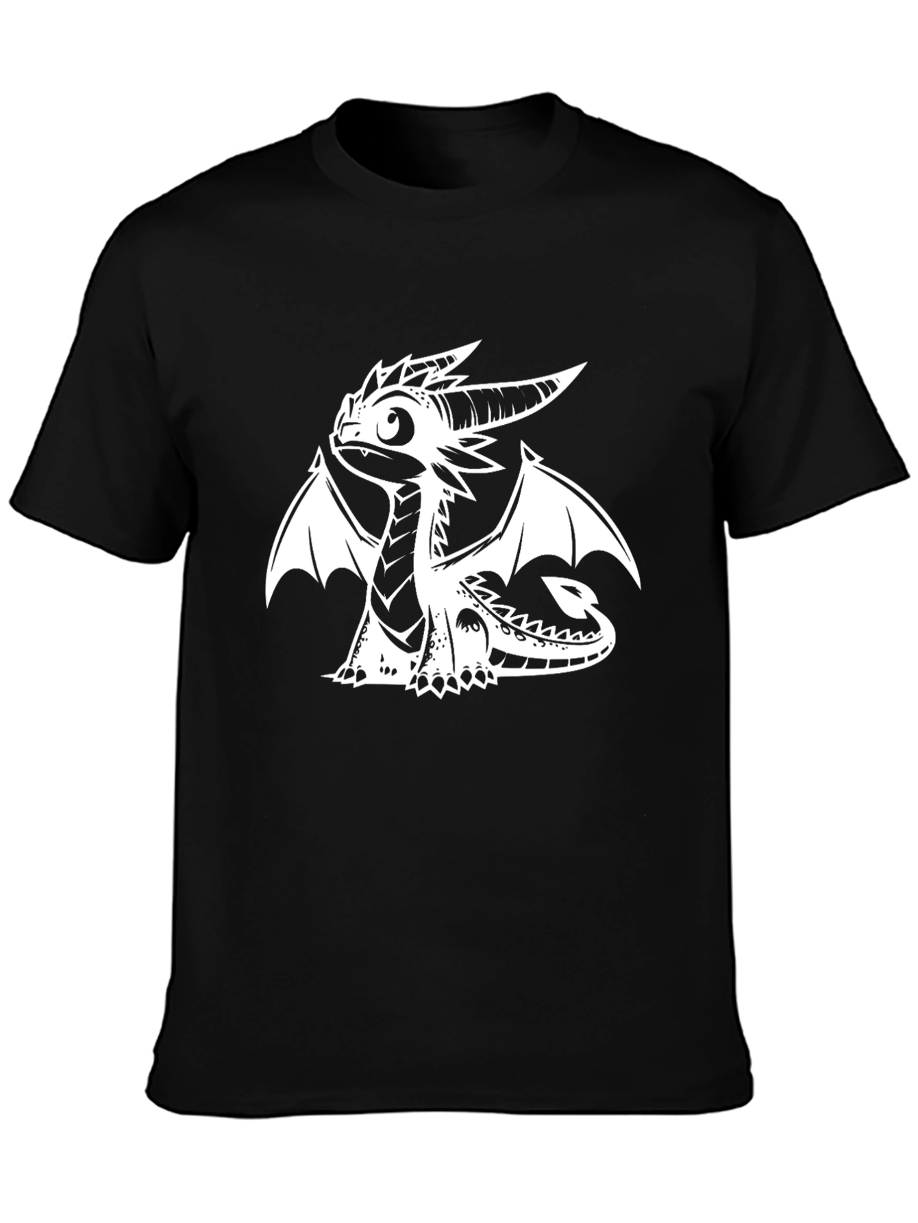 Dragon Graphic Tee - Black T-Shirt